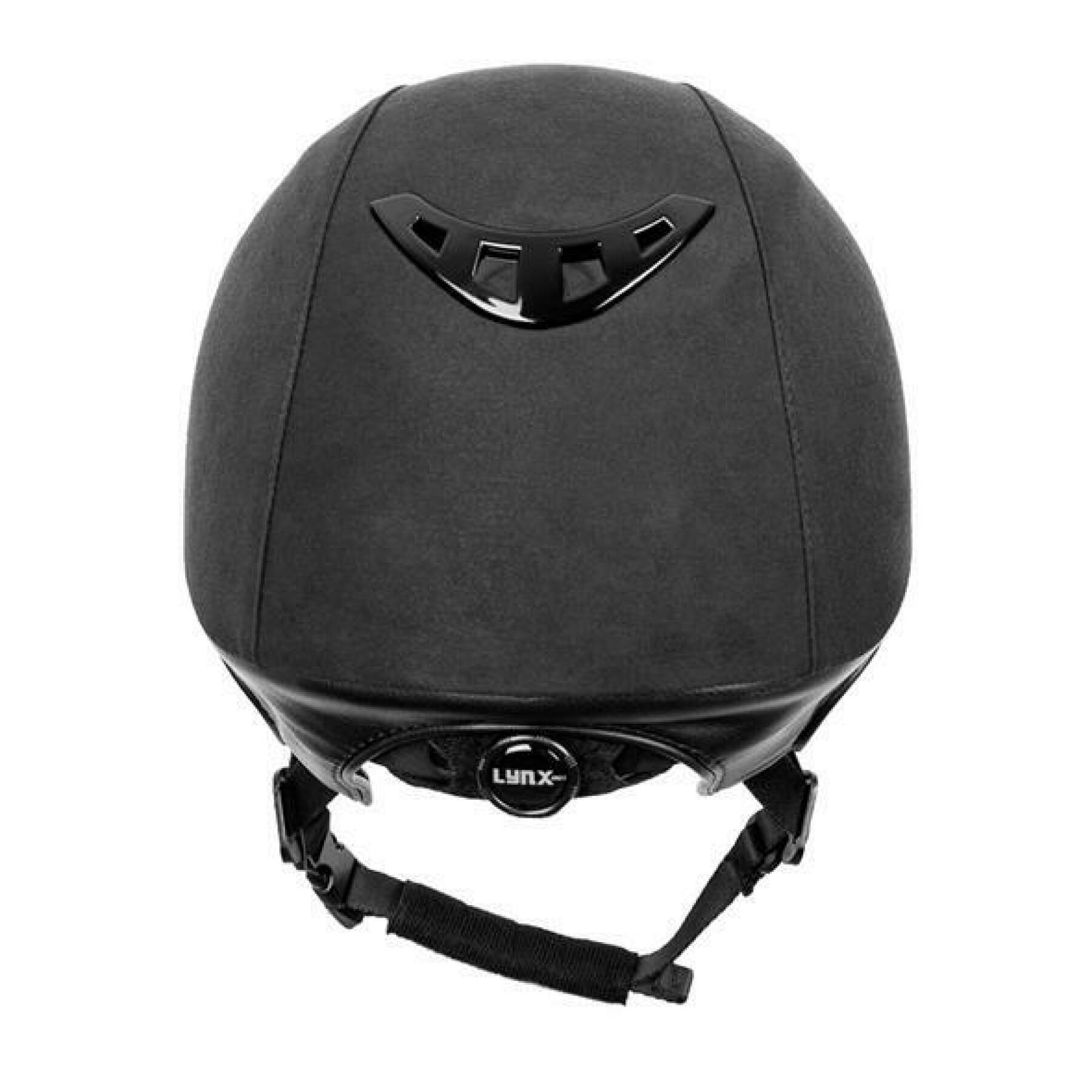 Microfiber helmet with new ventilation Back on Track EQ3 lynx