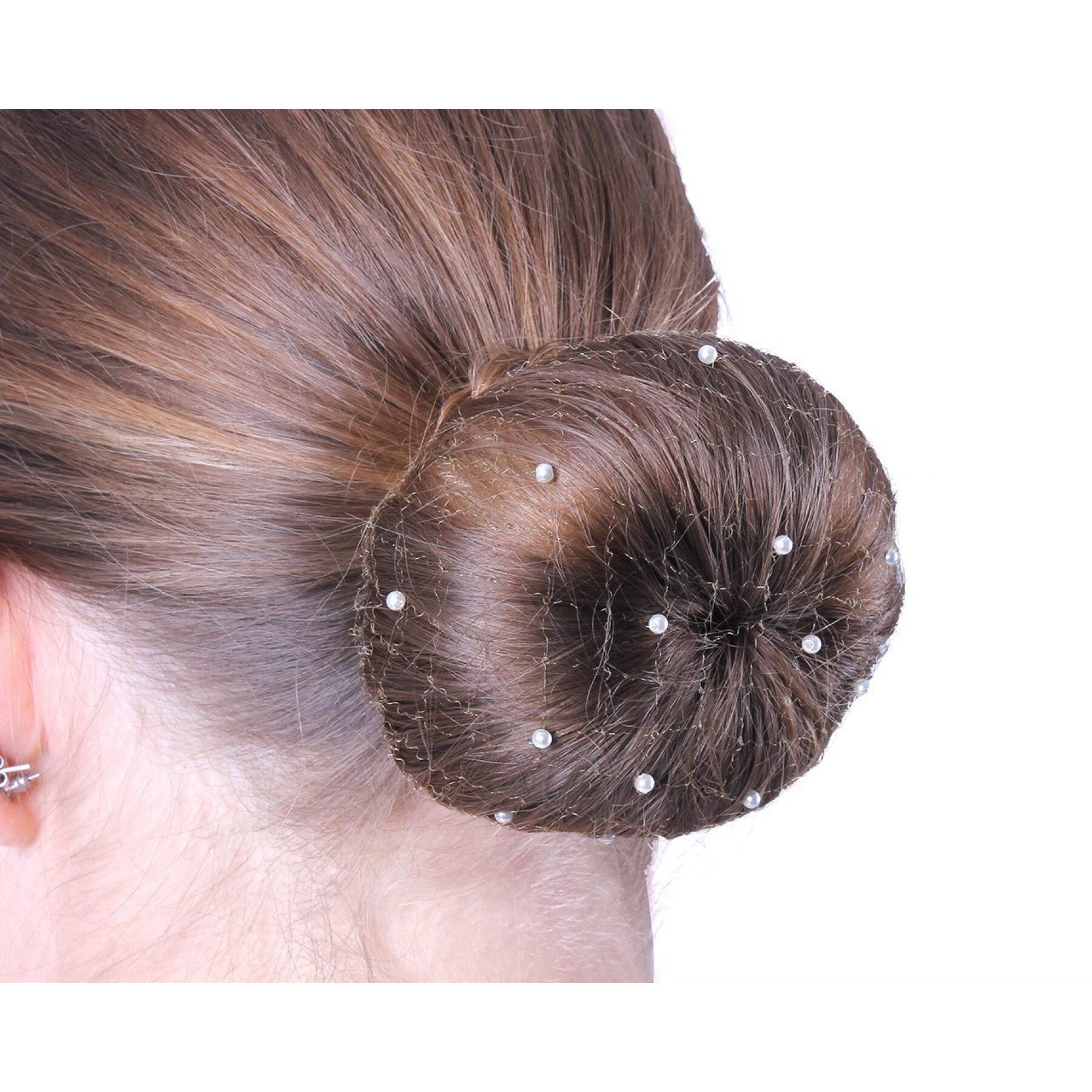 Women's hair net QHP Invisible Pearl