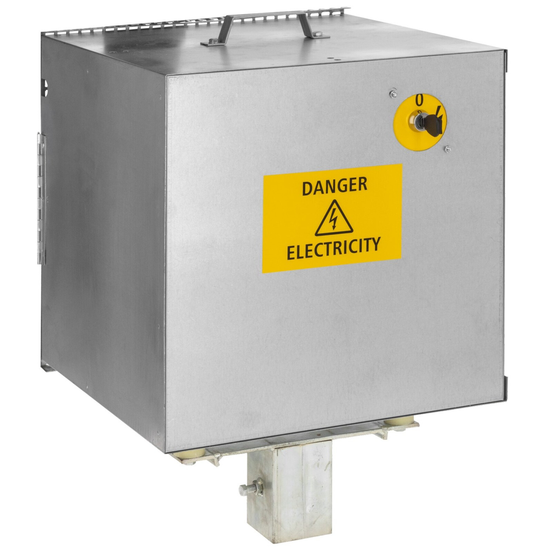 Anti-theft galvanized steel electrical box for 12v substation Ako
