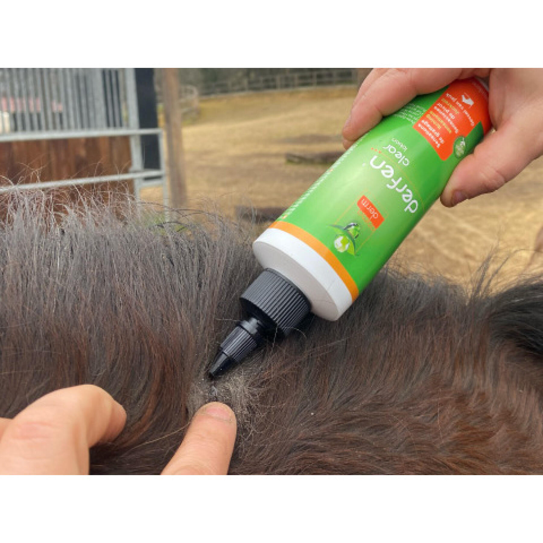Lotion for horses Animaderm Derfen Clear