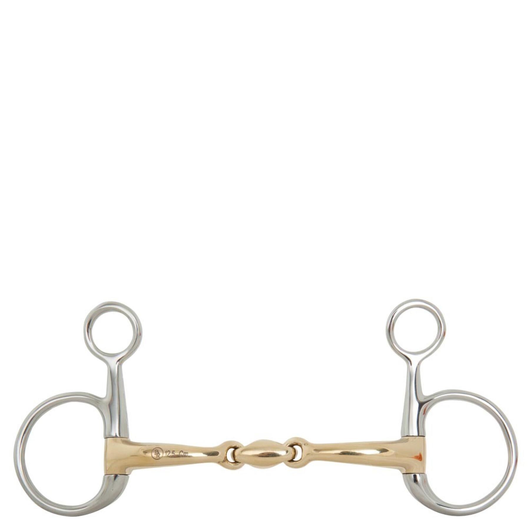 Baucher bit for double-jointed horses BR Equitation