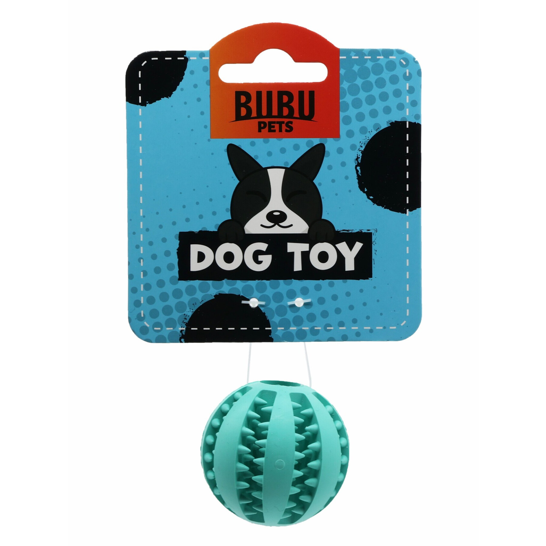 Dental rubber dog toy BUBU Pets Mintfresh Baseball