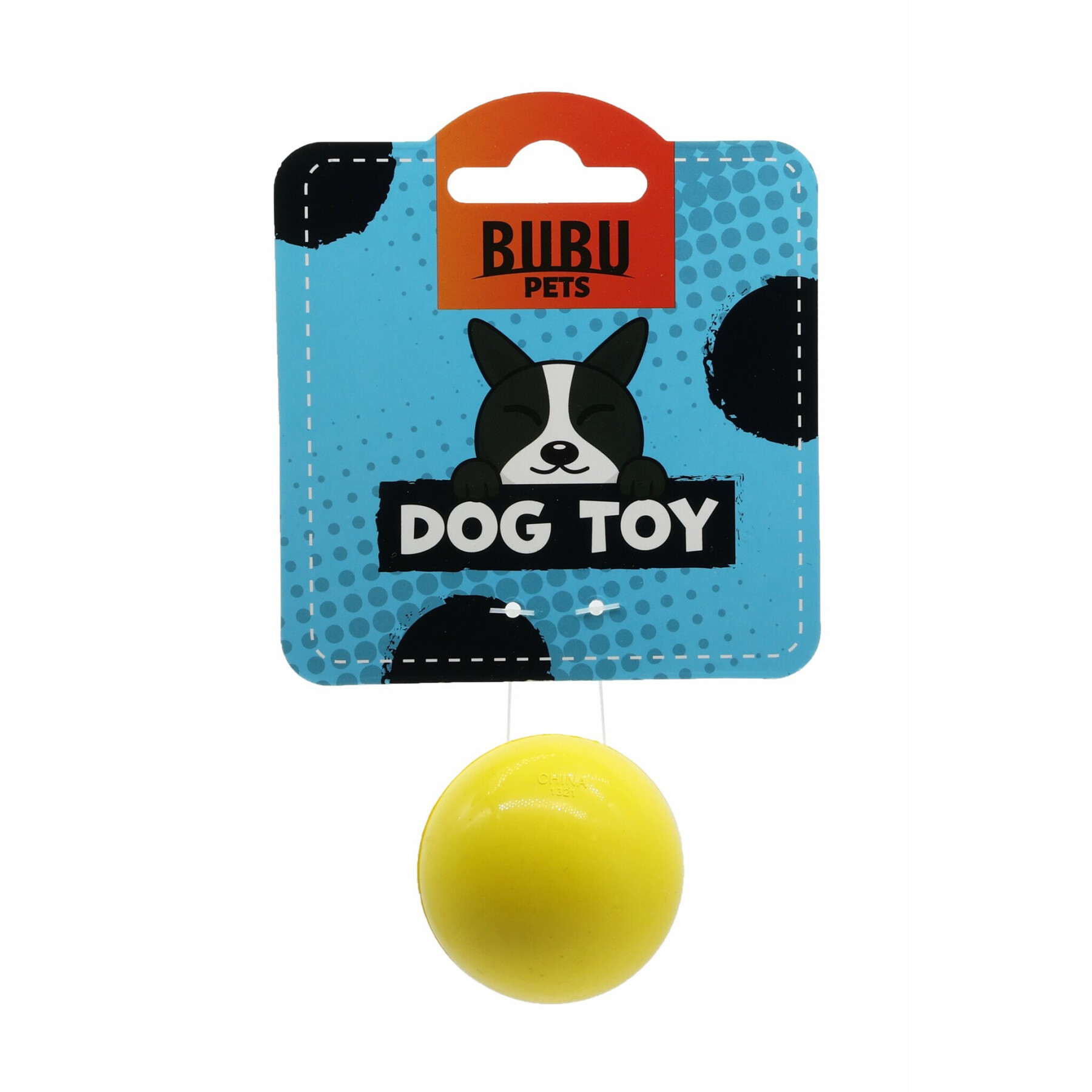 Dog toy solid rubber ball BUBU Pets