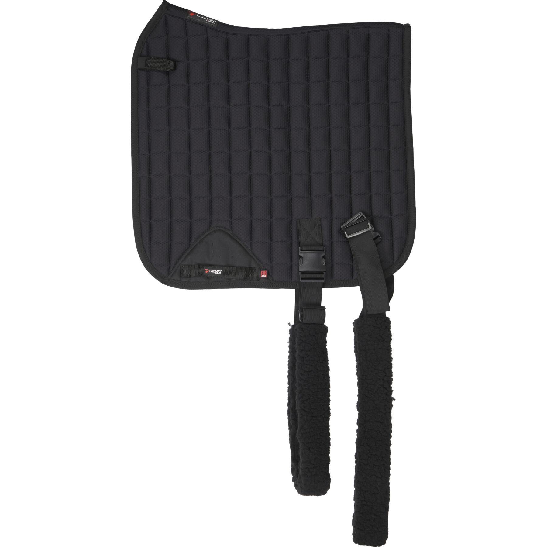 Saddle pad with elastic for training horses Catago FIR-Tech