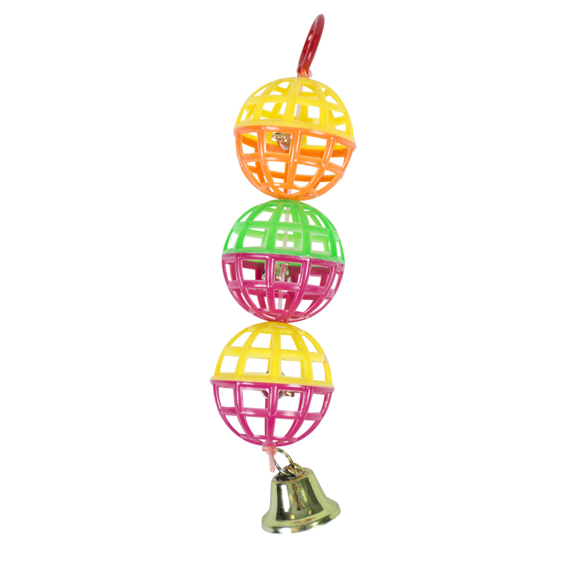 Bird toy ball with bell Duvoplus