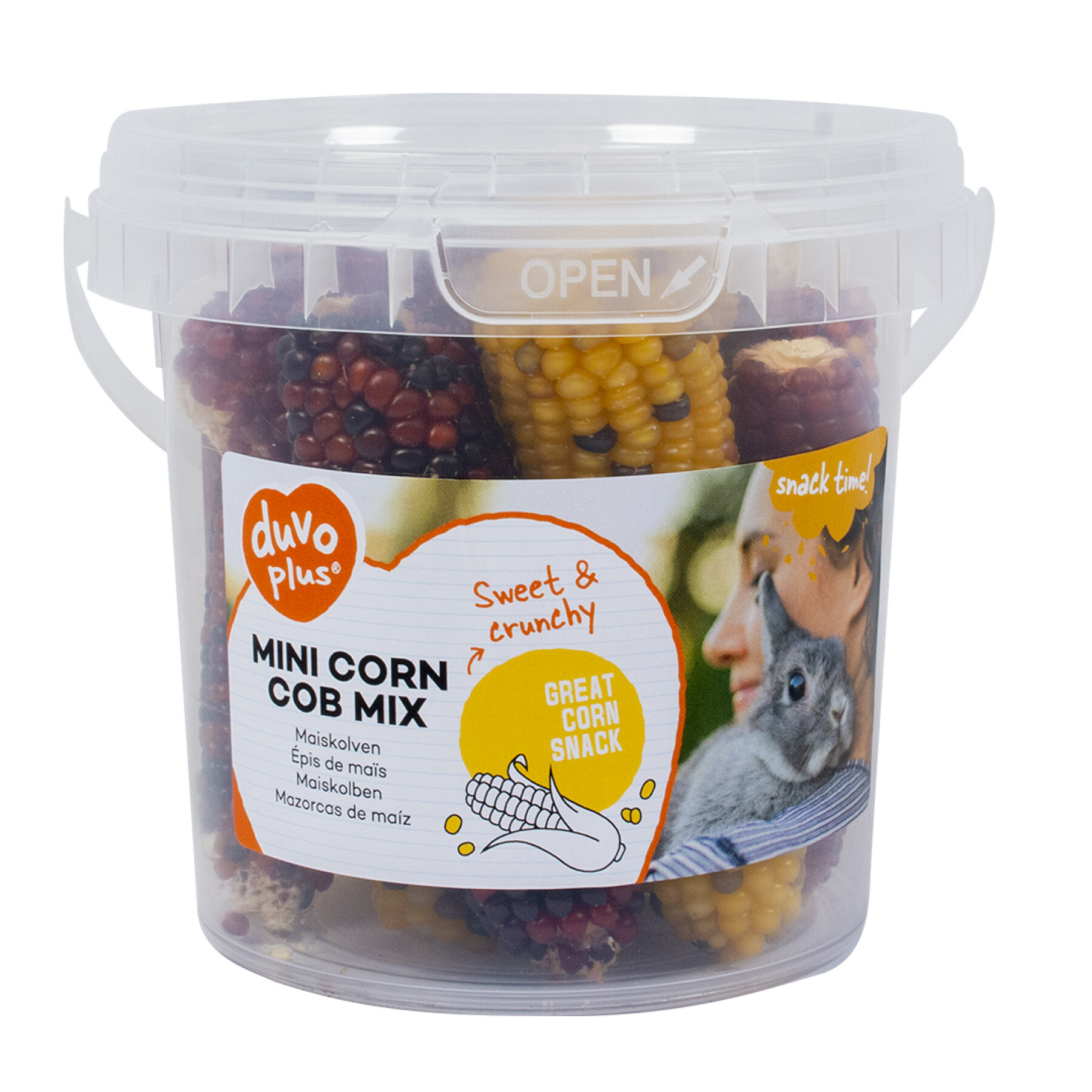 Mini corncob treat for rodents Duvoplus