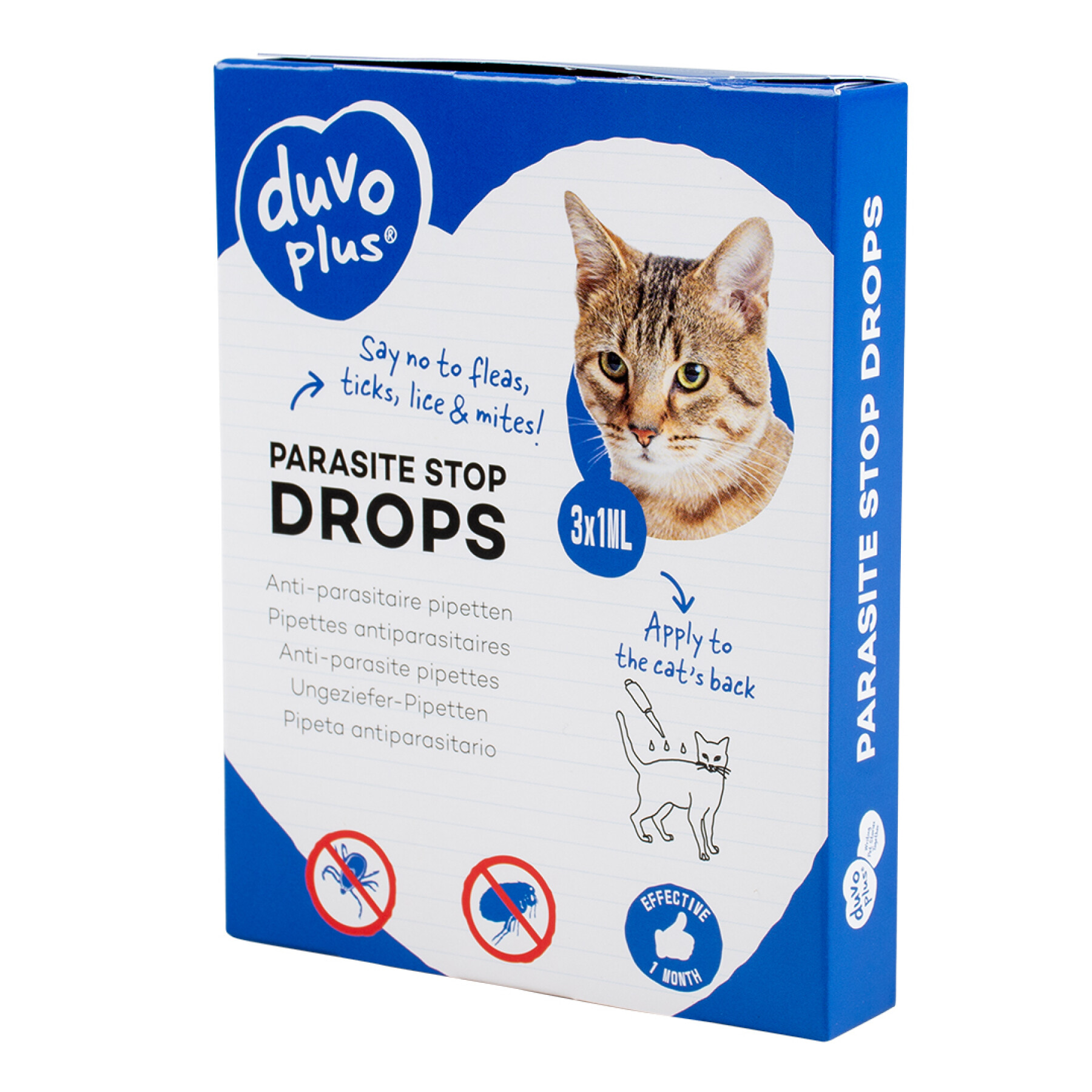 Antiparasitic drops for cats Duvoplus