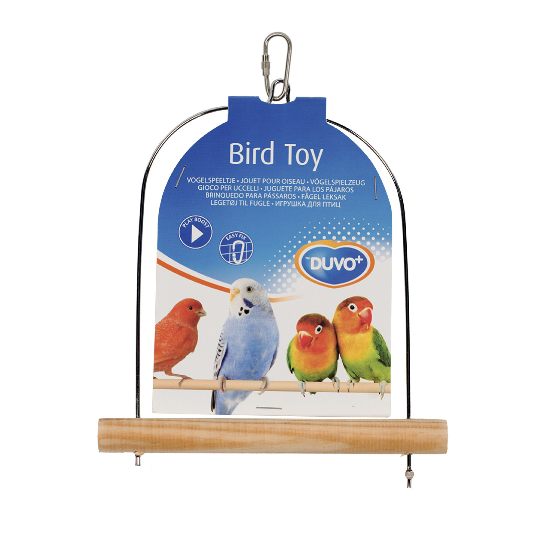 Wooden bird swing Duvoplus
