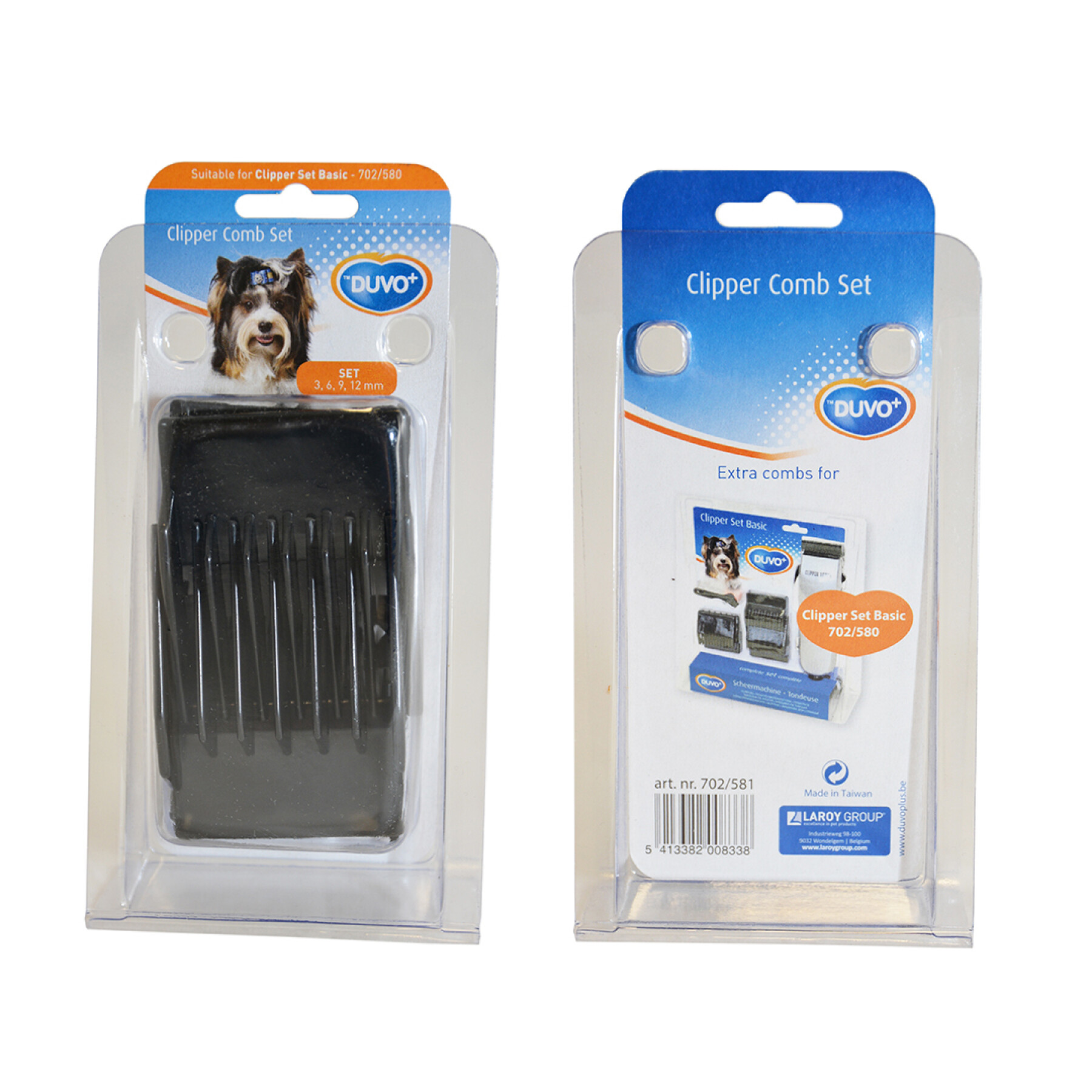 Comb for dog clippers Duvoplus Basic