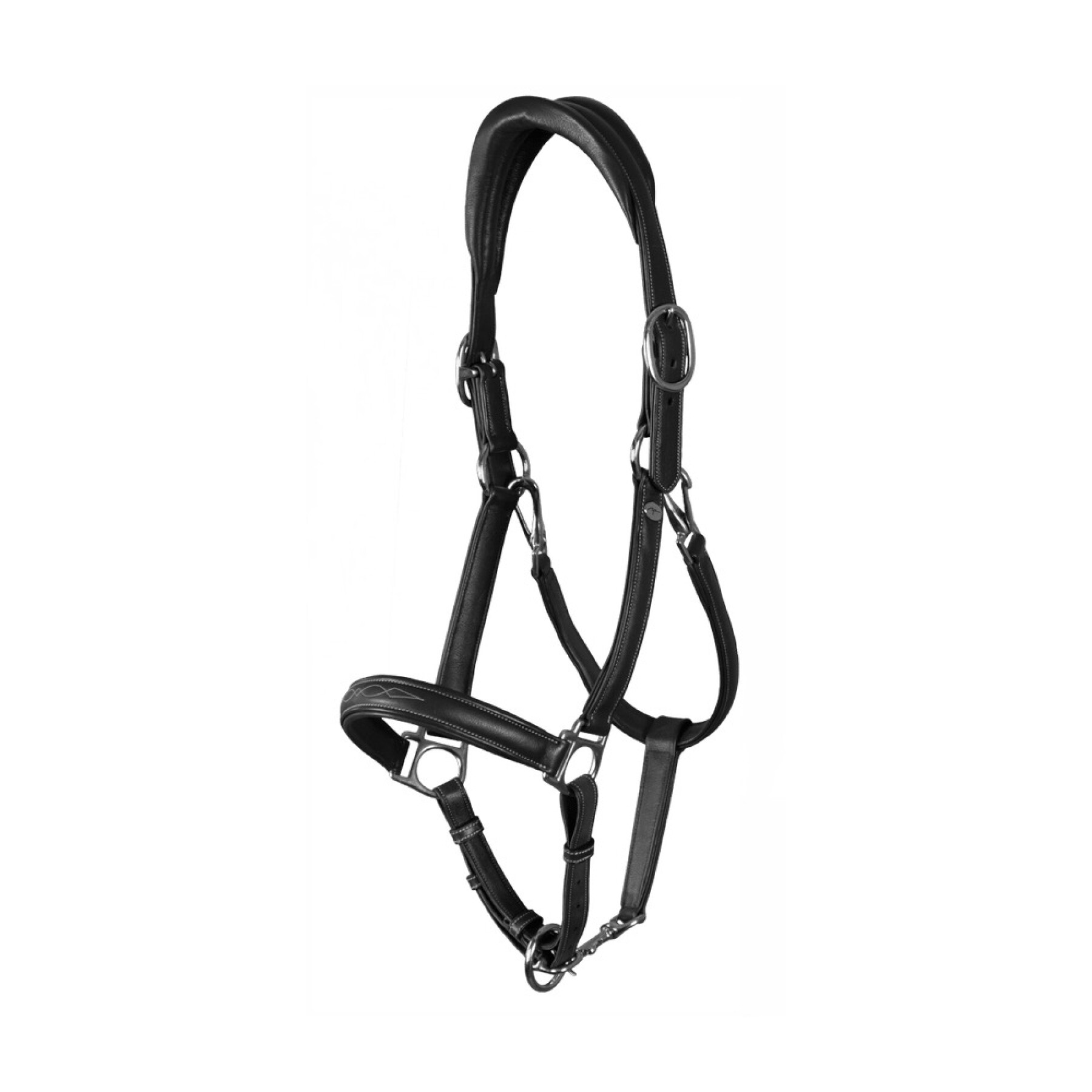 Horse halter in extra soft leather Dy’on