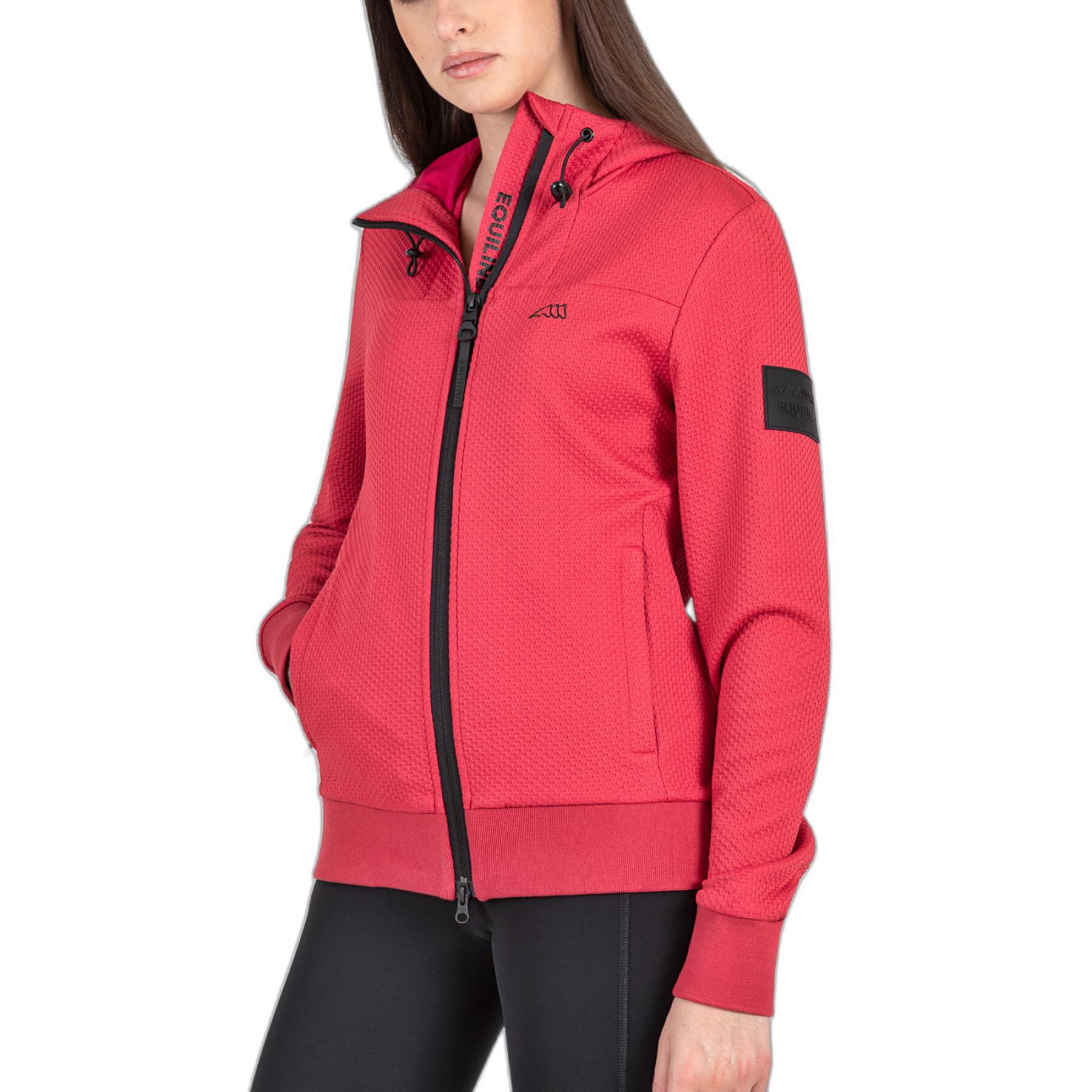 Hoodie riding woman Equiline Caliec