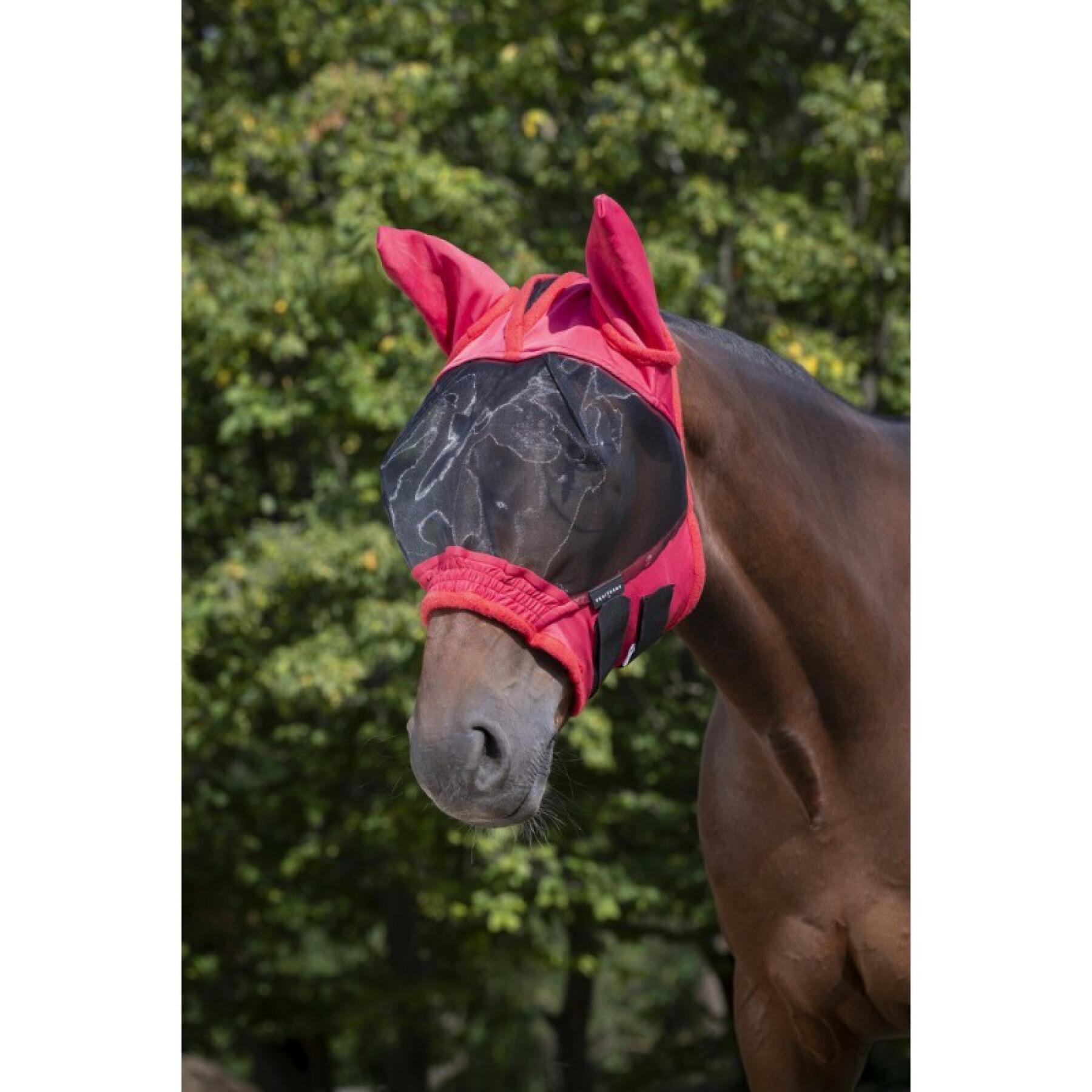 Anti-fly mask for horses Equithème Doux