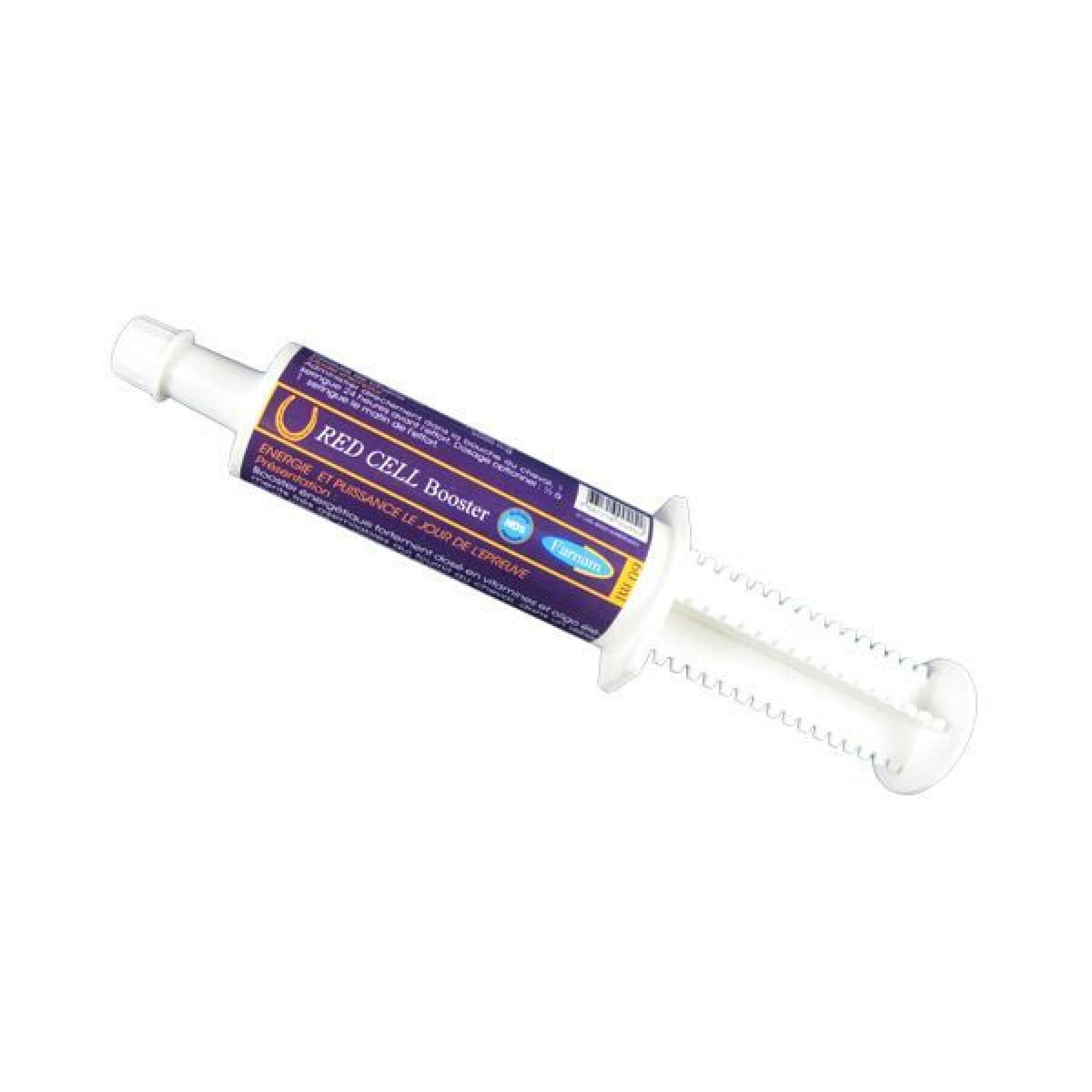 Syringe for performance sport horses Farnam Red Cell Booster