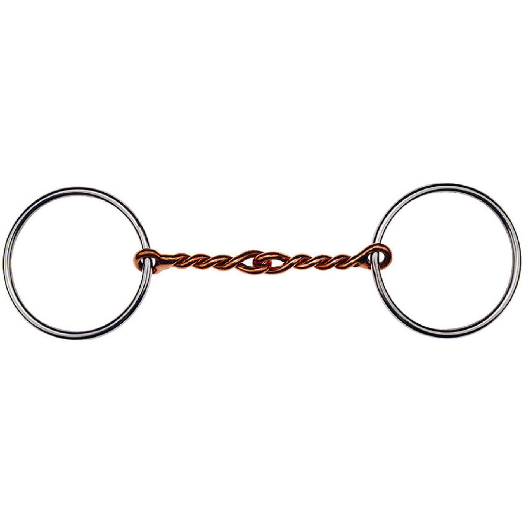Two-ring snaffle bit twisted horse Feeling