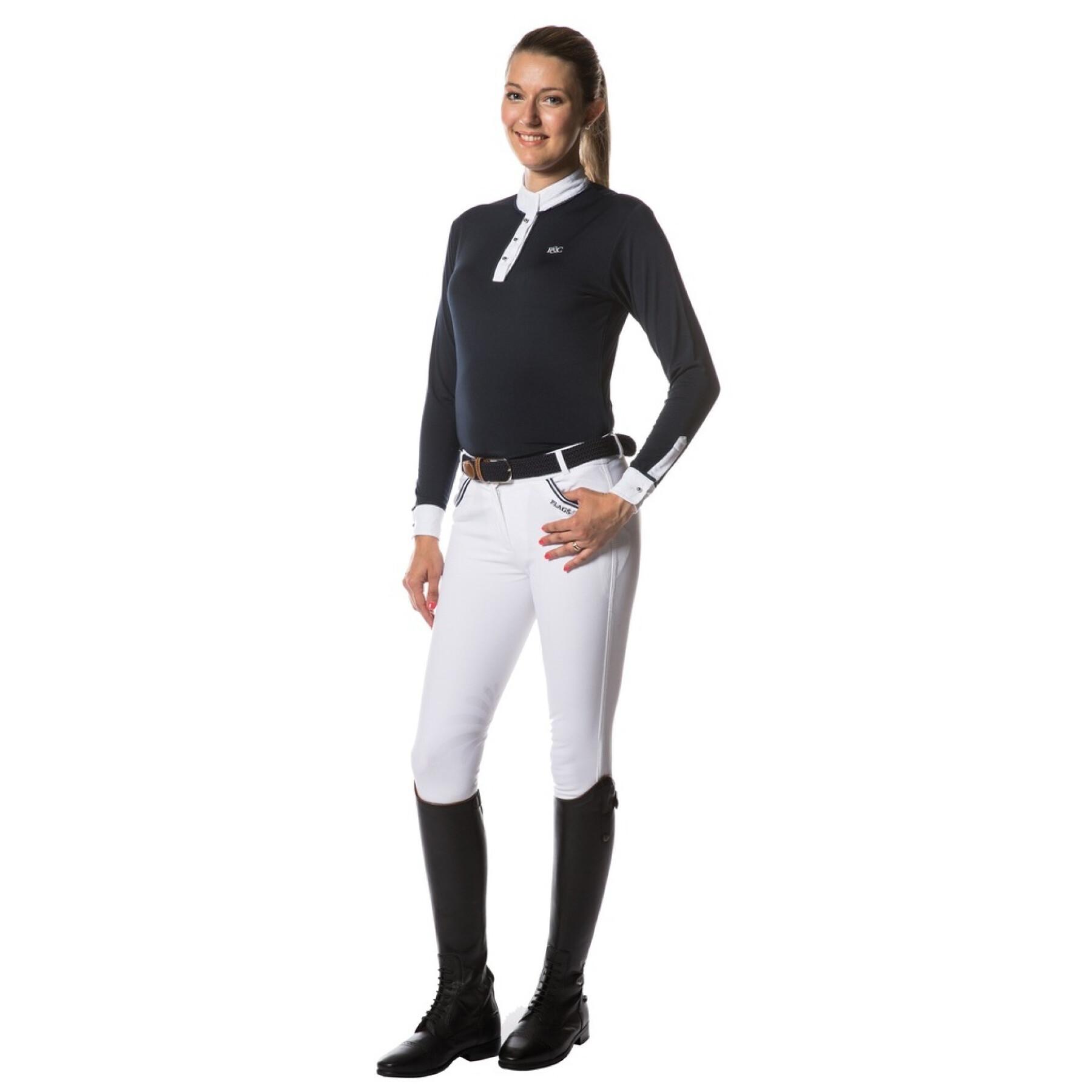 Polo riding long sleeves woman Flags&Cup Formosa