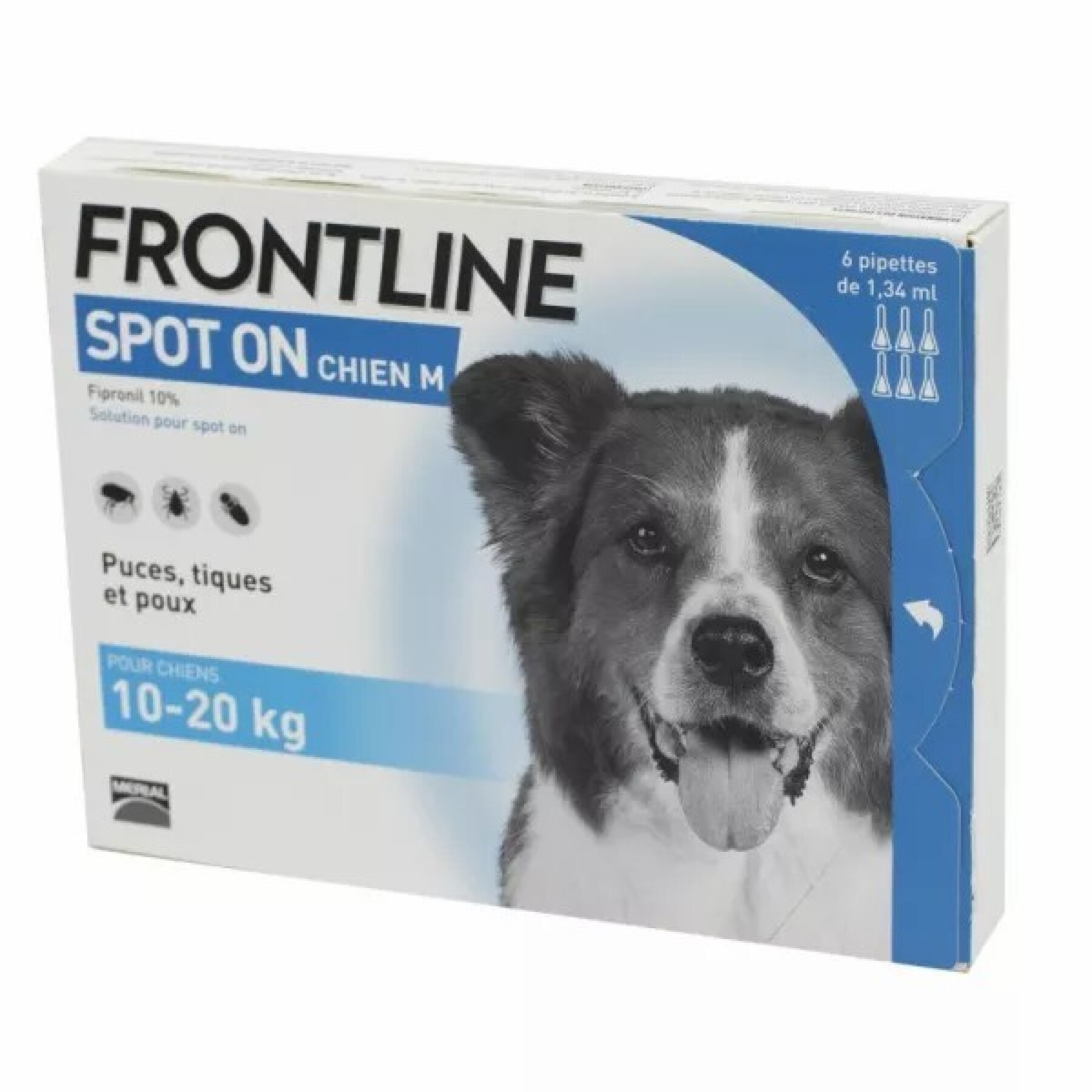 Pest control for dogs Frontline de10/20 kg Spot On (x6)