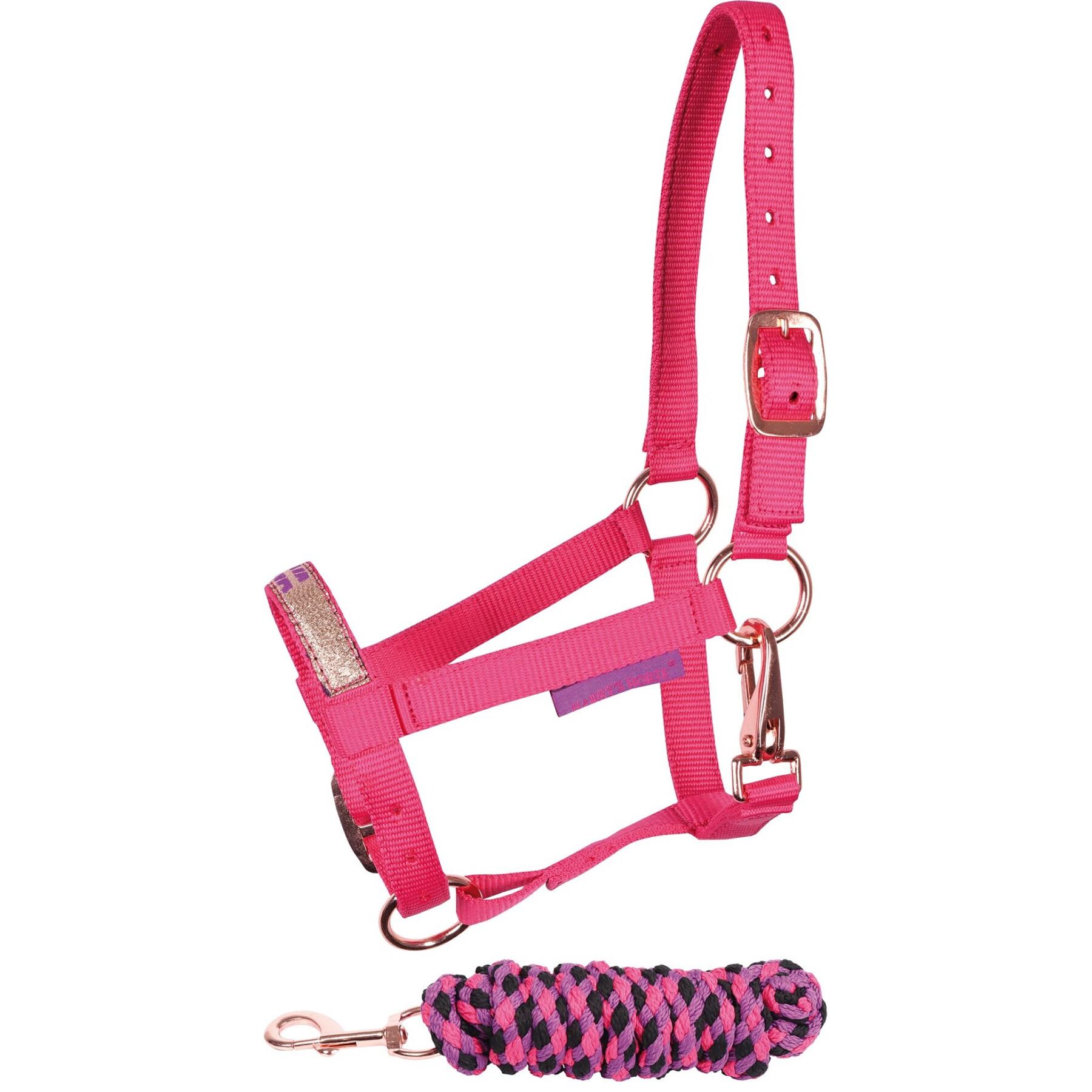 Halter and lead rope for horse Harry's Horse Diva