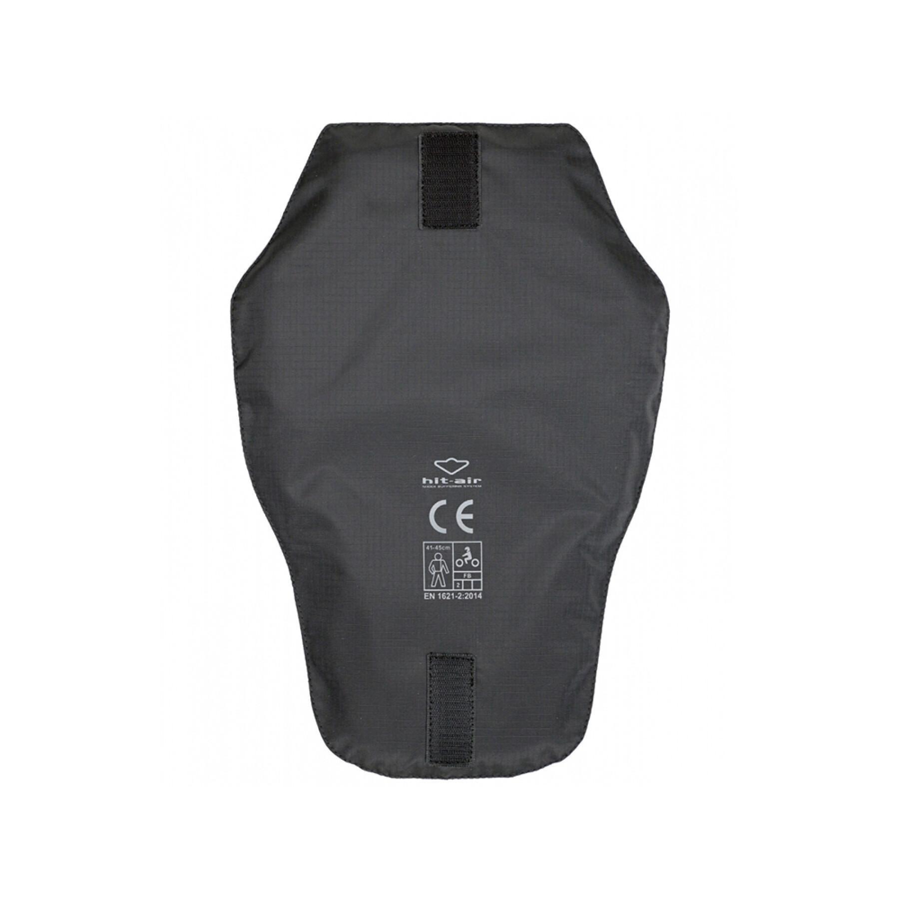 Back protection for airbag vests Hit Air