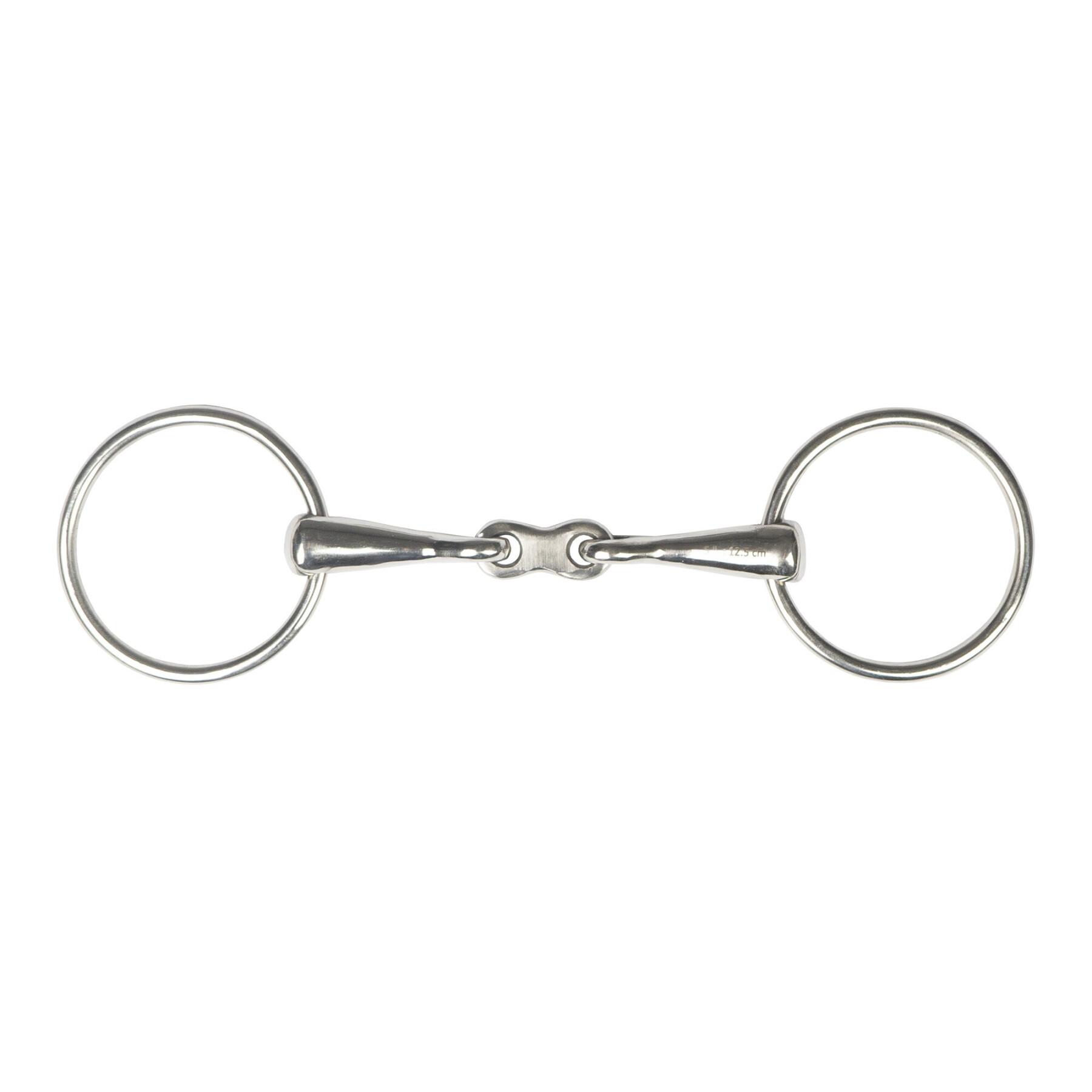 Two-ring snaffle bit Horka 16mm
