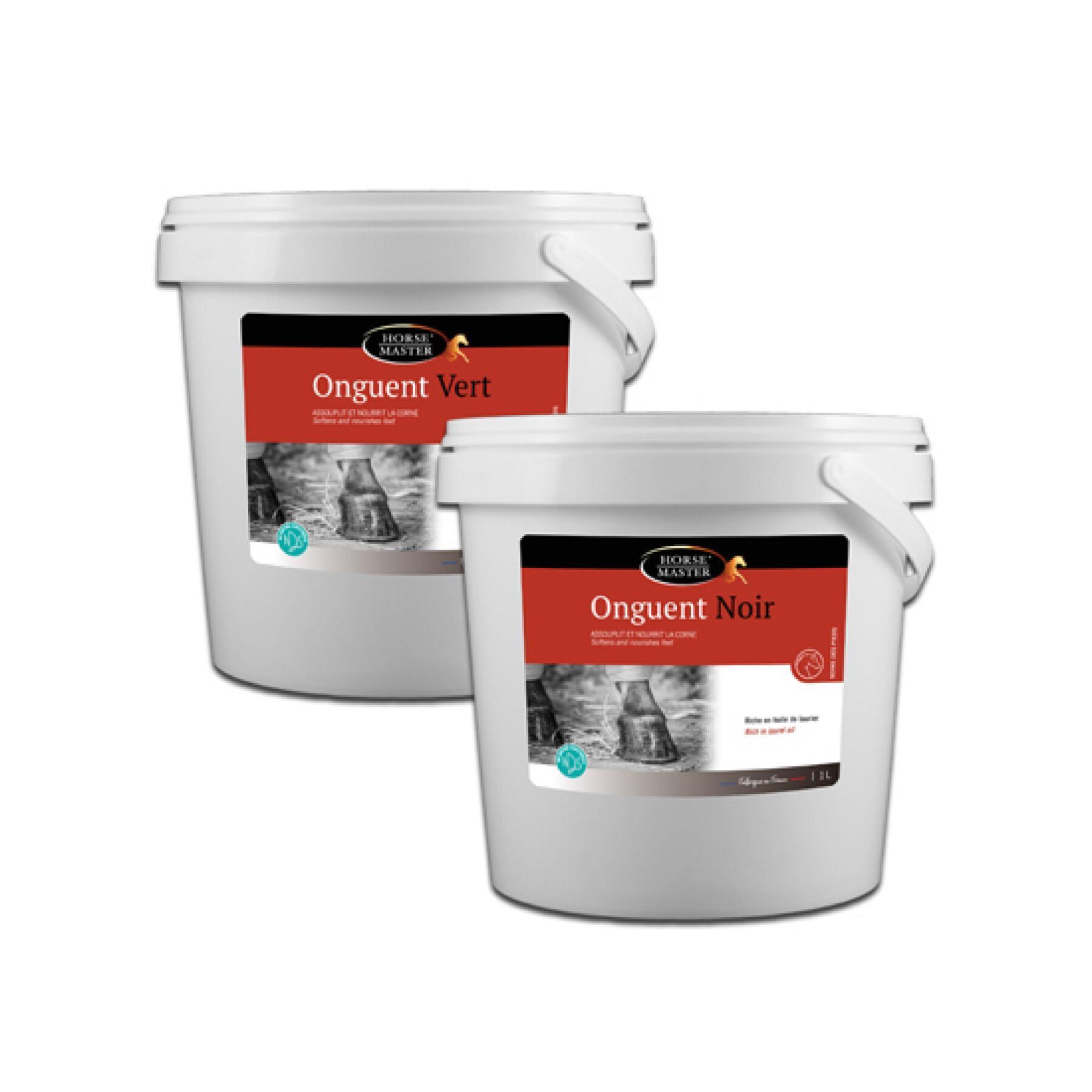 Oil for horse hoof nutrition with laurel Horse Master Onguent Vert 5 L