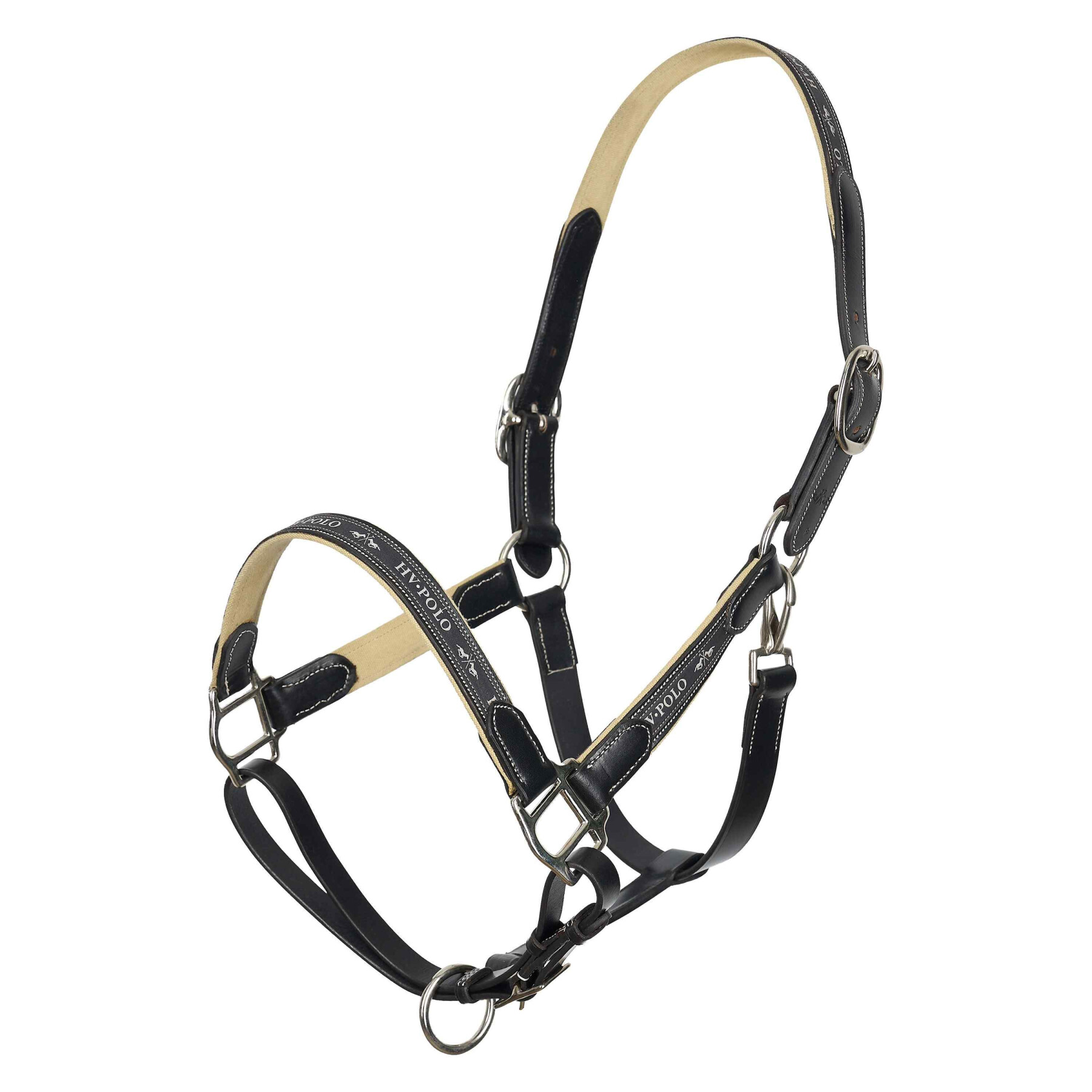 Leather halter for horses HV Polo Iconic