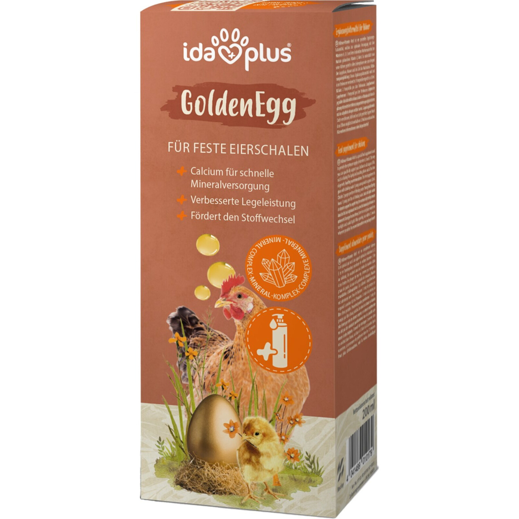 Feed supplement for poultry Ida Plus GoldenEgg
