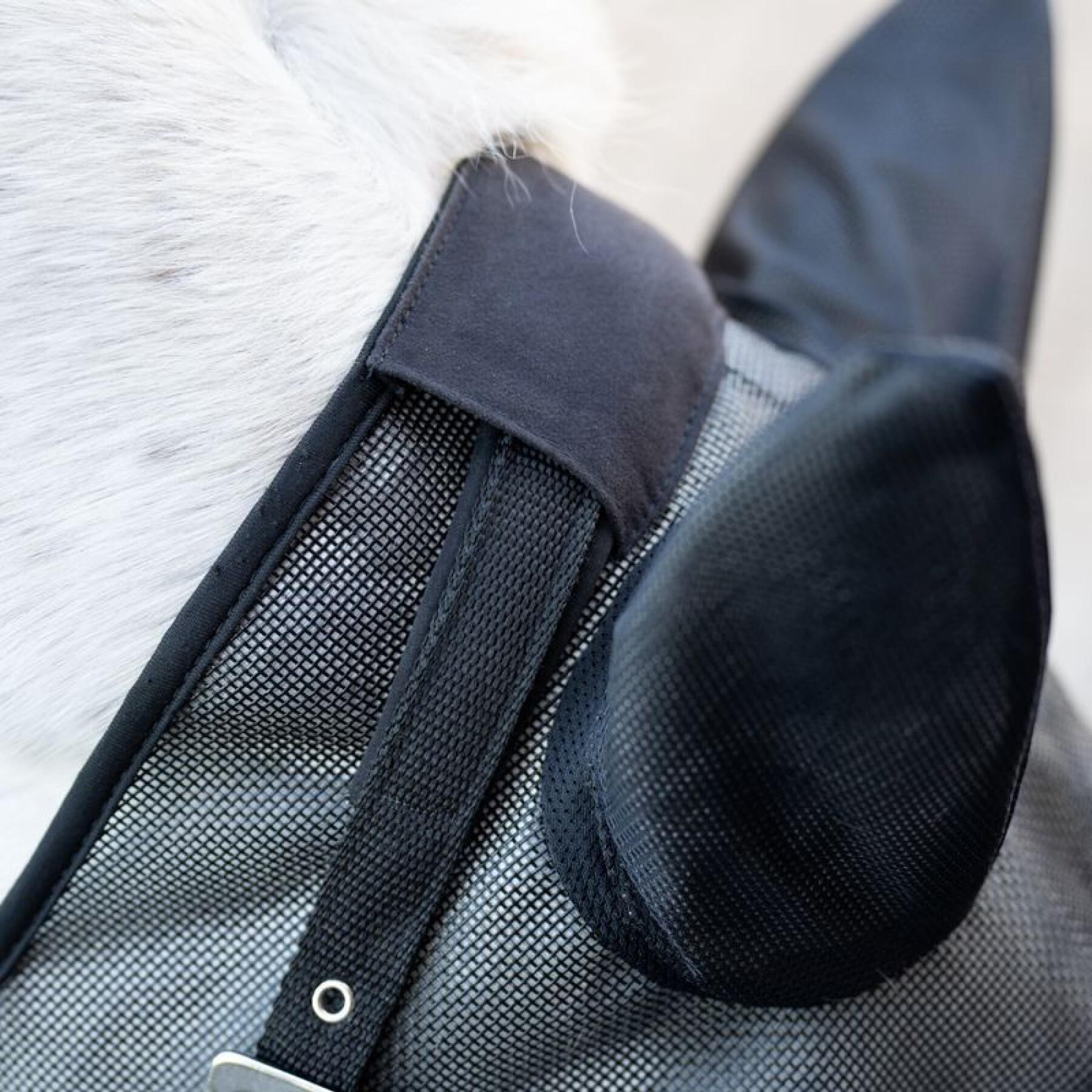 Anti-fly mask for horse with support Kavalkade