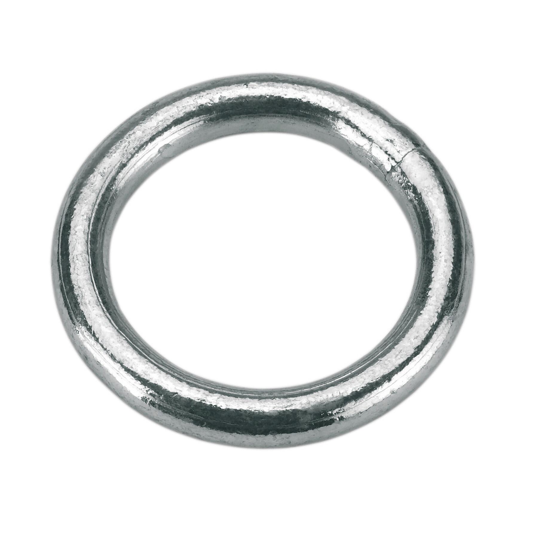 Set of 10 zinc-plated rings Kerbl