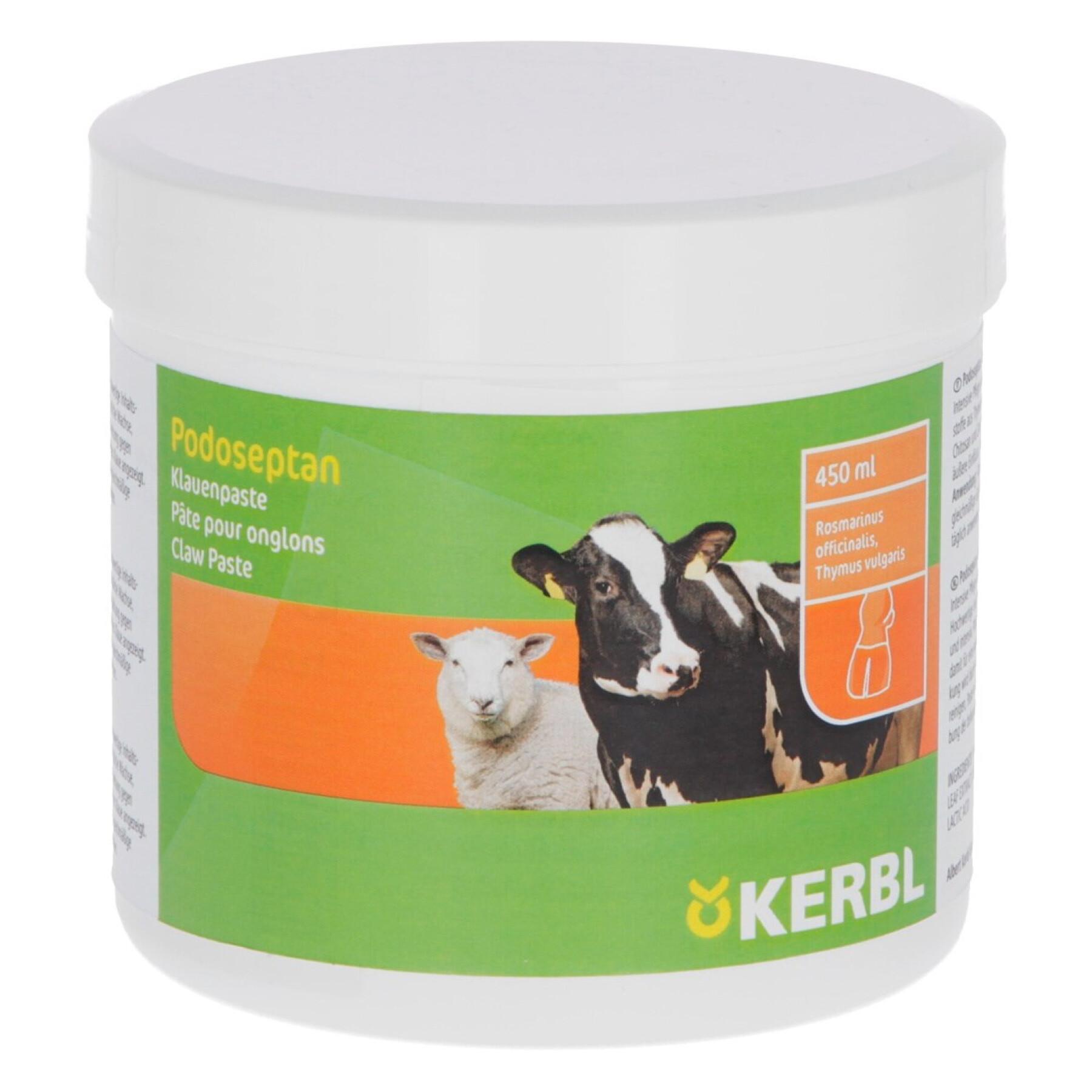 Hoof and claw care paste in a box Kerbl Podoseptan
