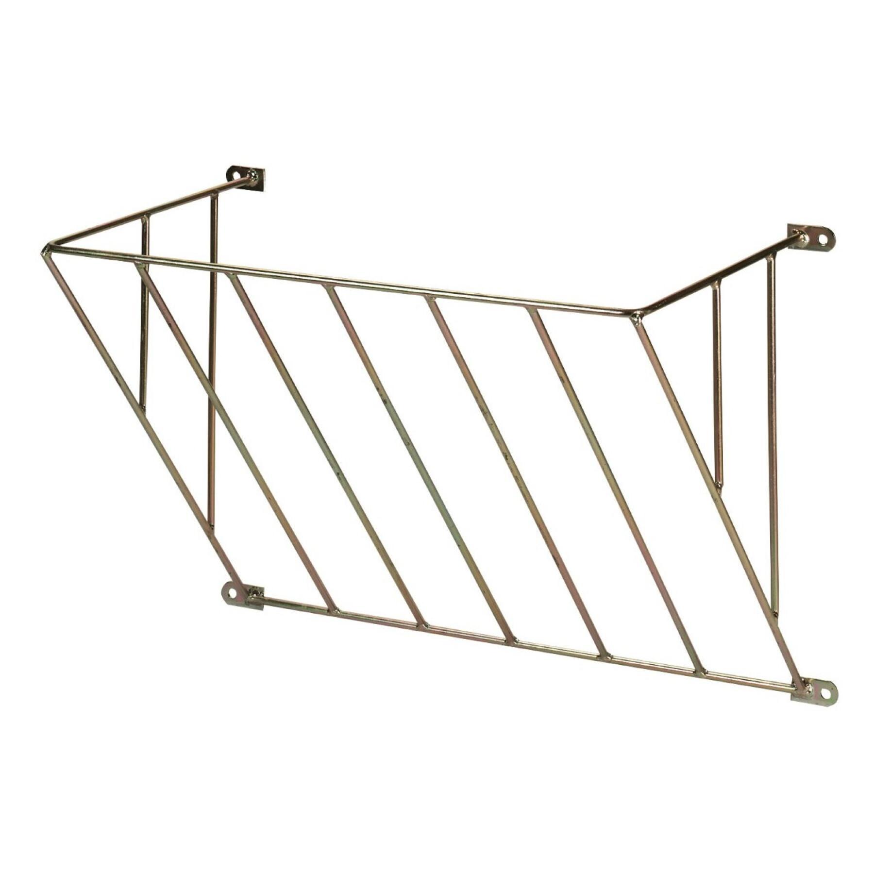 Zinc-plated hay rack with wall mounting Kerbl