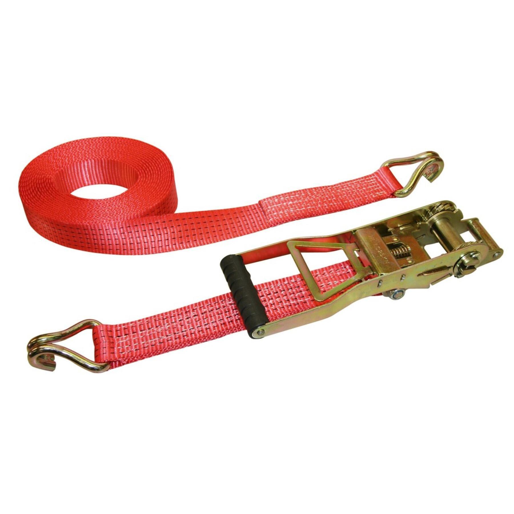 Ratchet tie-down strap with long ergo lever Kerbl