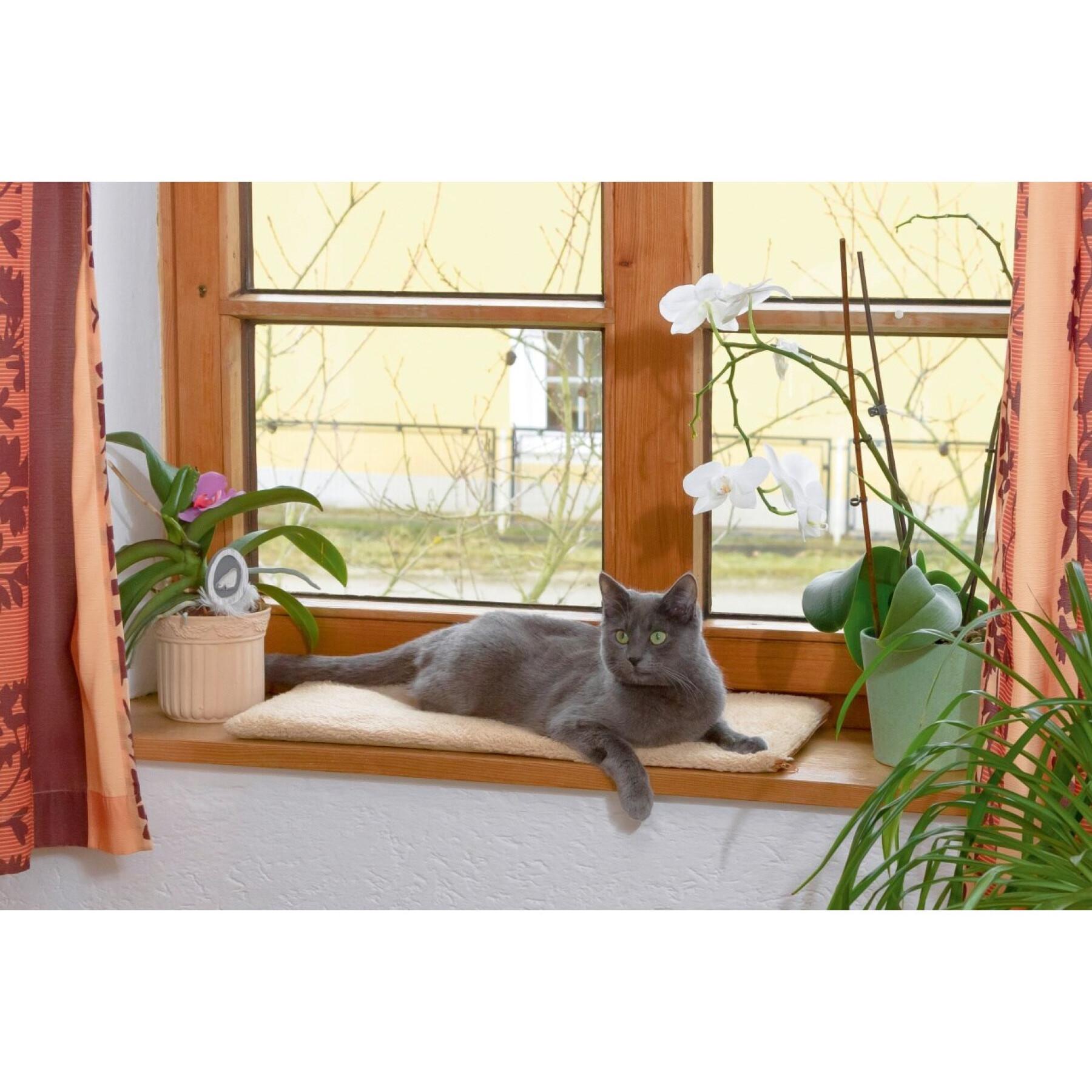 Self-heating window cat cushion Kerbl