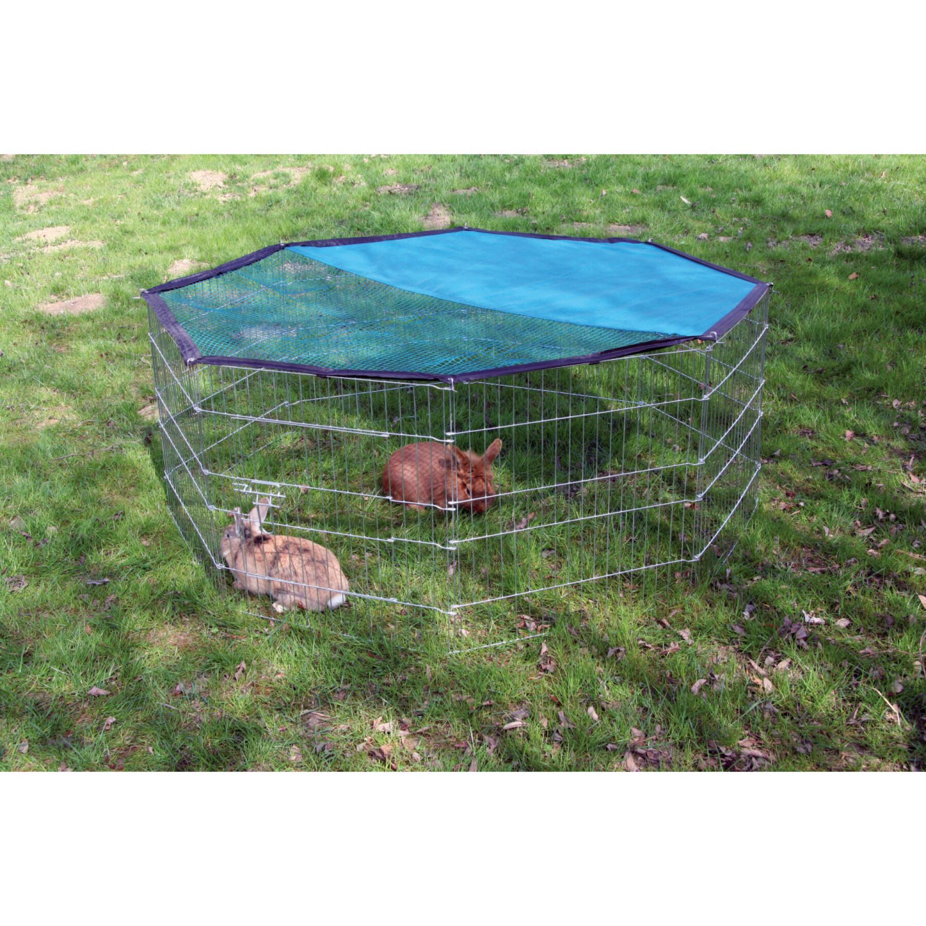 Hexagonal outdoor enclosure for rodents Kerbl