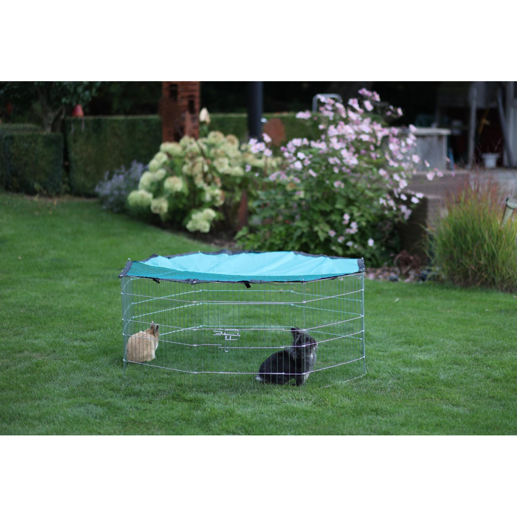 Hexagonal outdoor enclosure for rodents Kerbl