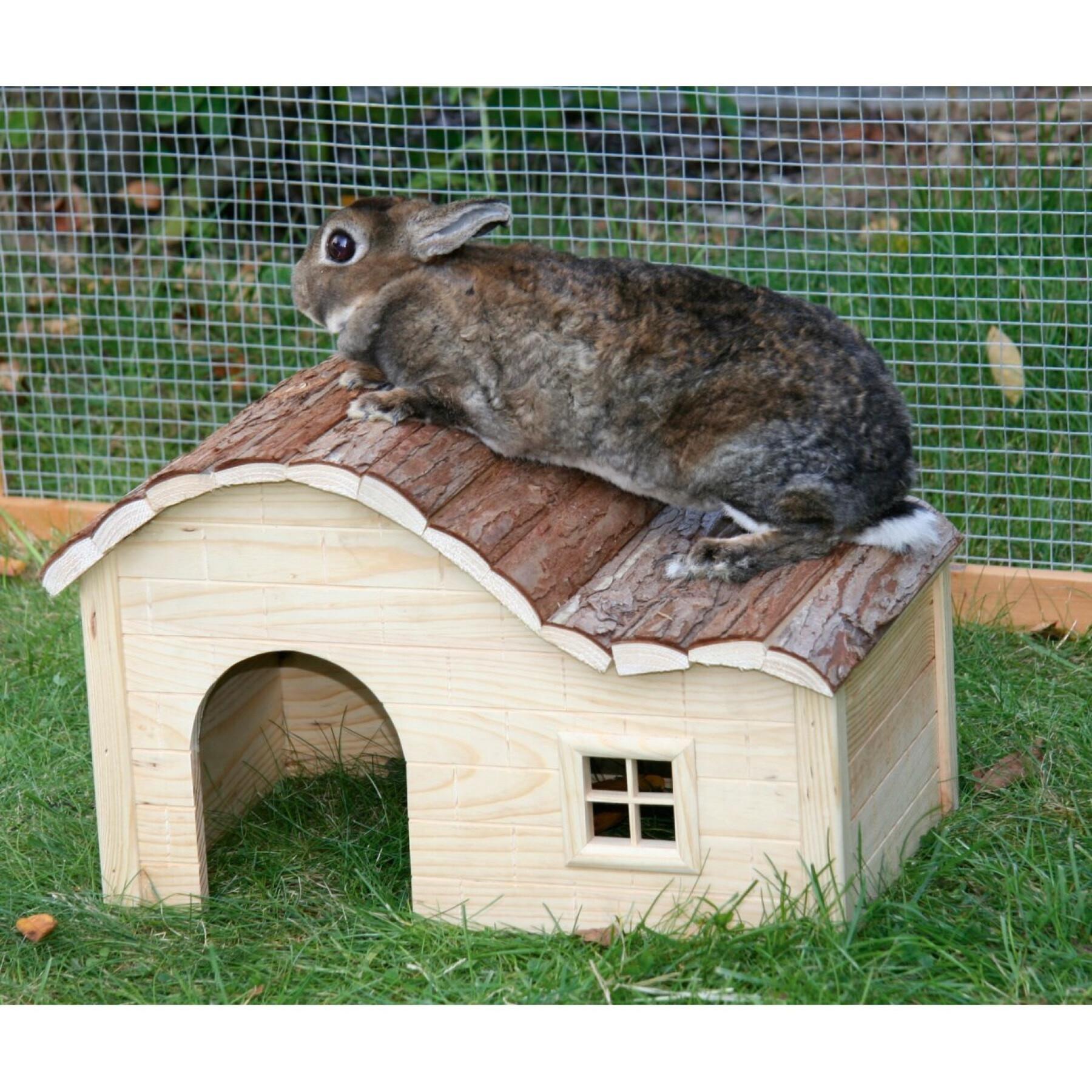 Rodent hut with curved roof Kerbl Nature
