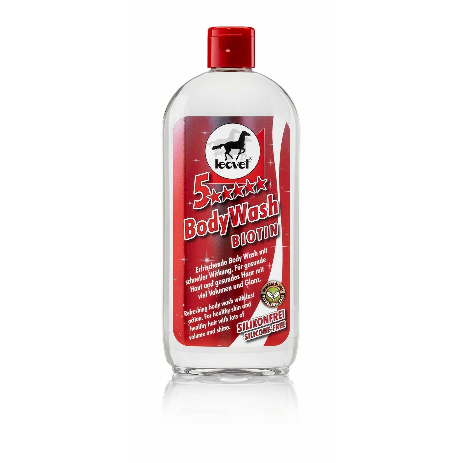 Horse body wash Leovet 5-Star Biotin 500 ml