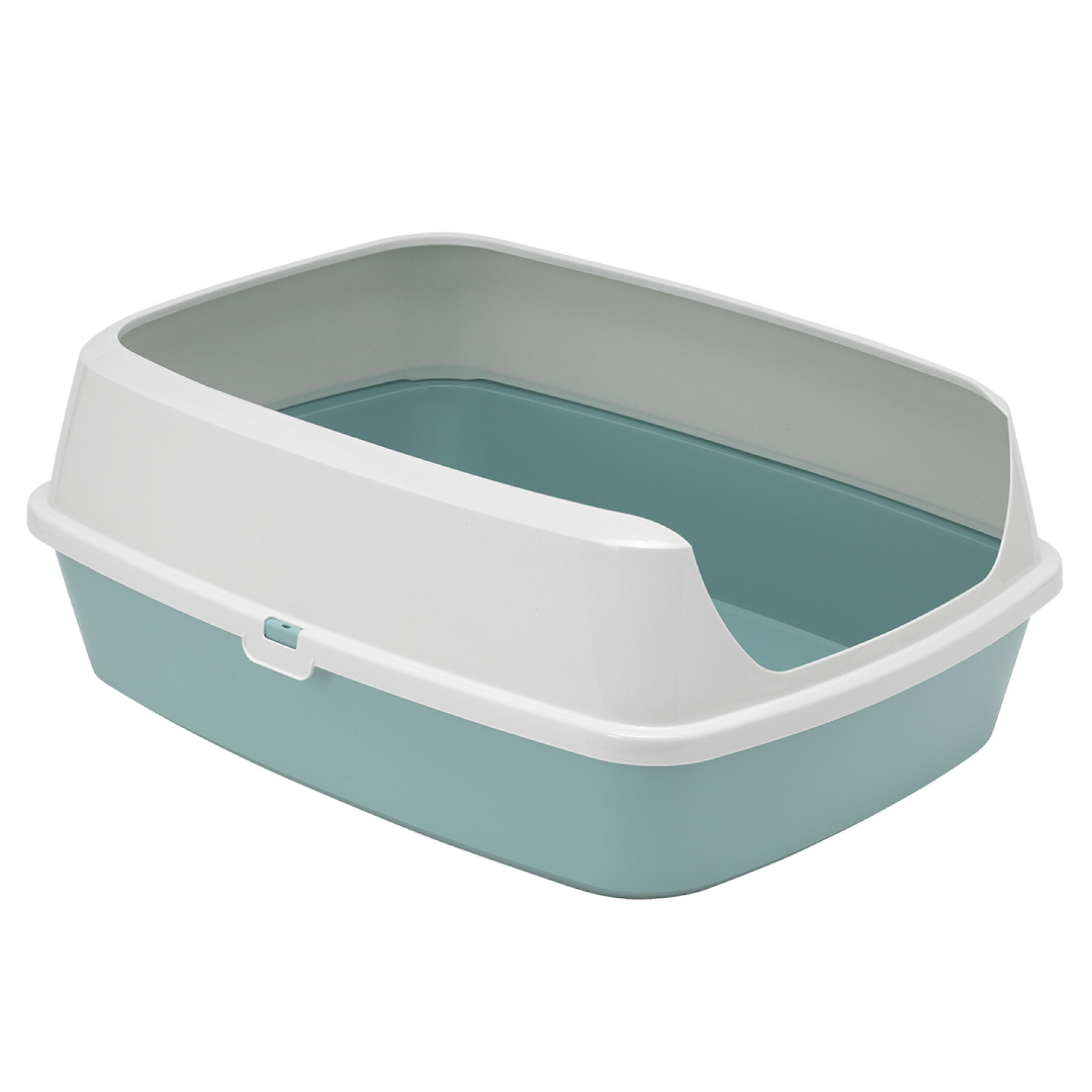 Cat litter box with recycled rim Moderna