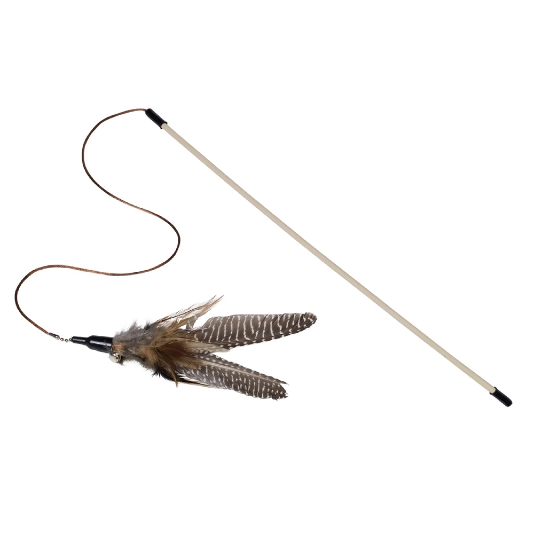 Cat fishing rod with stick feathers Nobby Pet