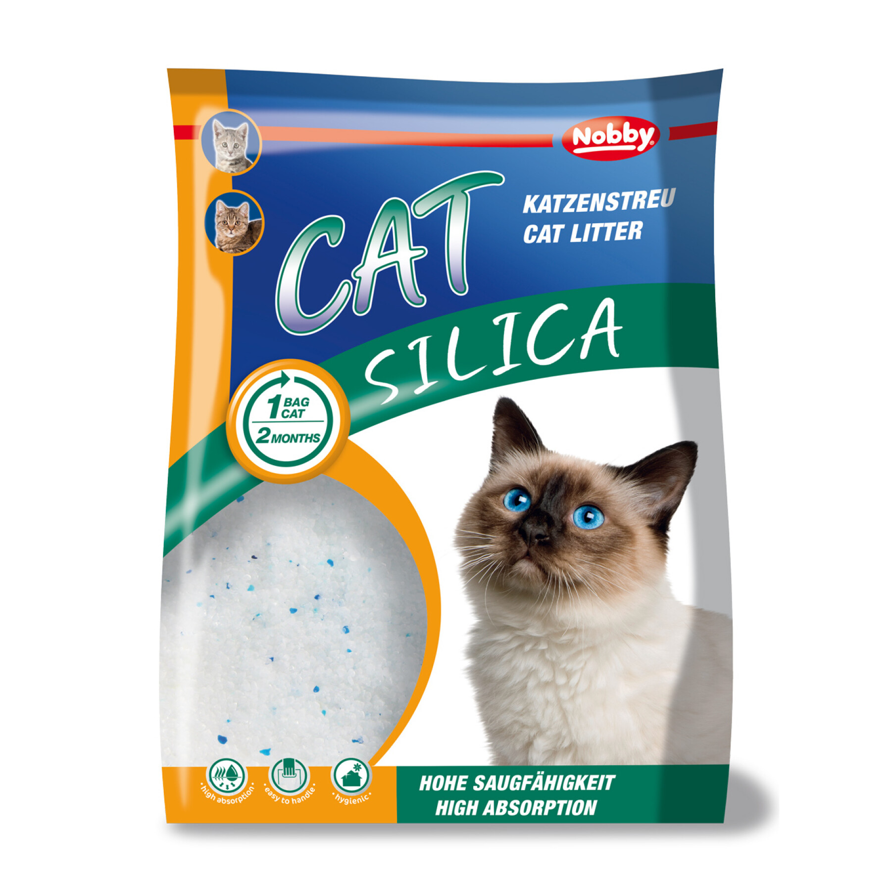 Silica substrate for cats Nobby Pet