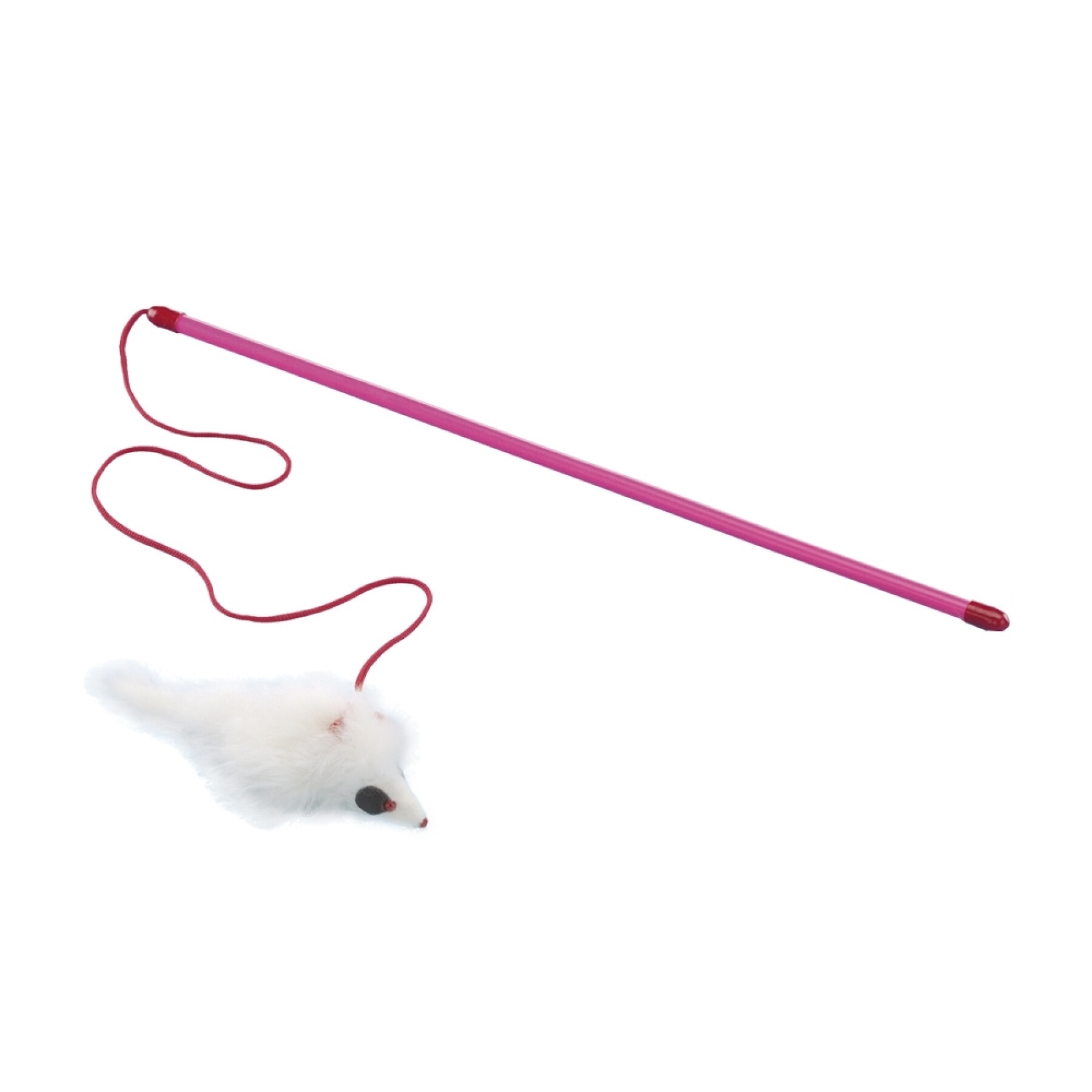 Fishing rod for long-haired cats with furry mice Nobby Pet