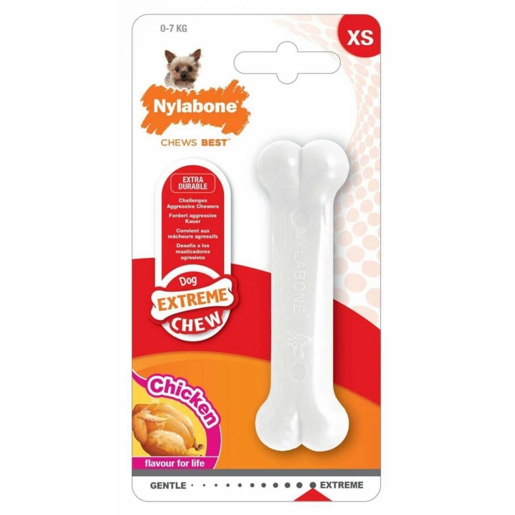 Dog toy Nylabone Extreme Chew - Chicken XS