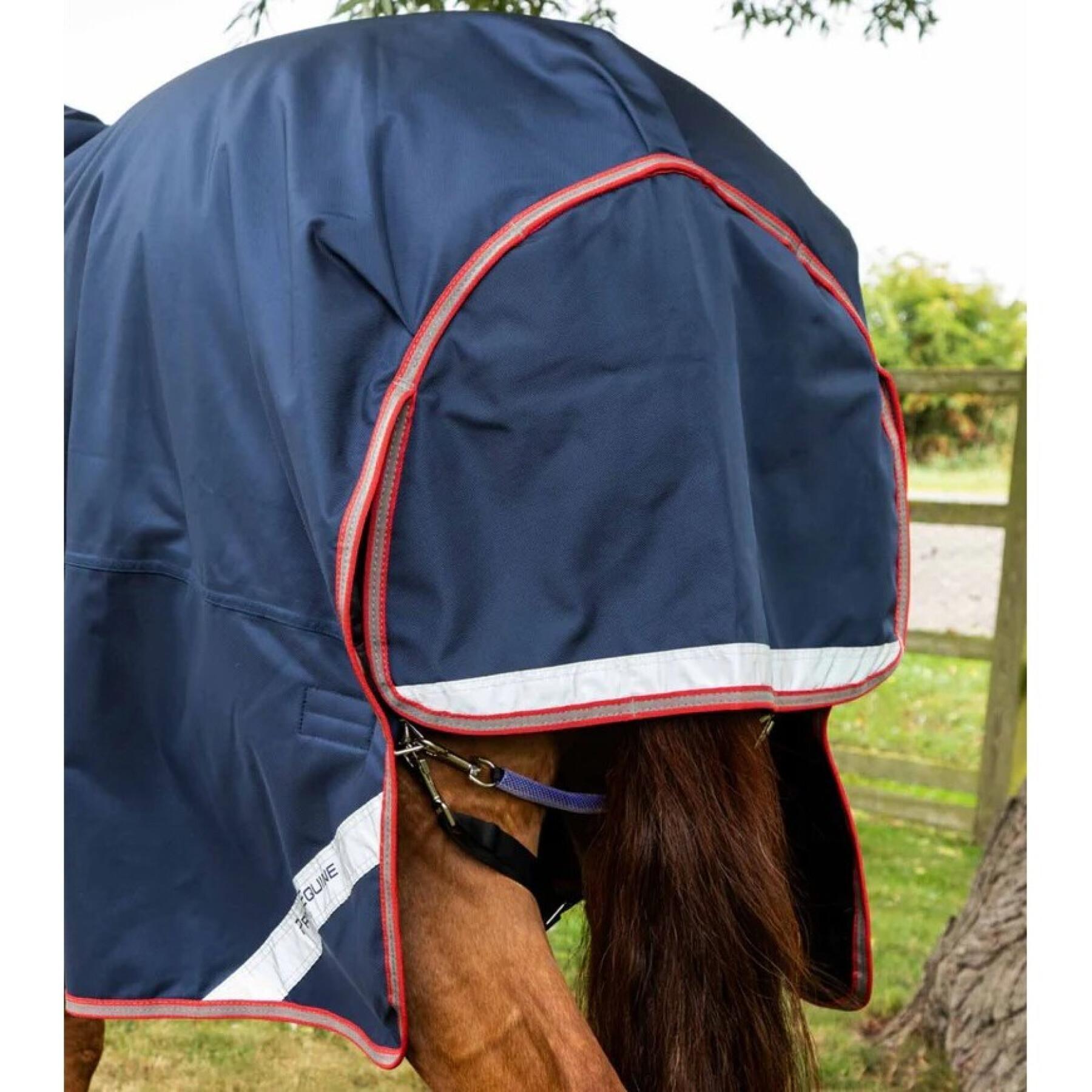 Outdoor horse blanket with neck cover Premier Equine Titan Trio Complete