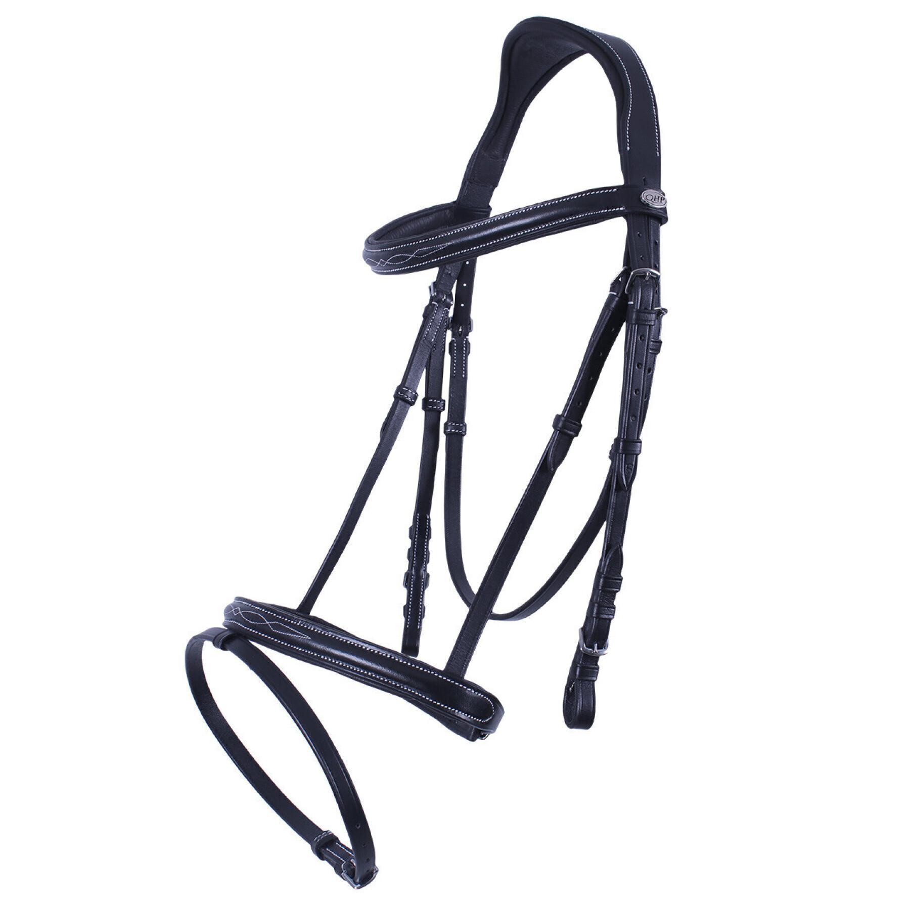 Luxurious bridles with stitching QHP