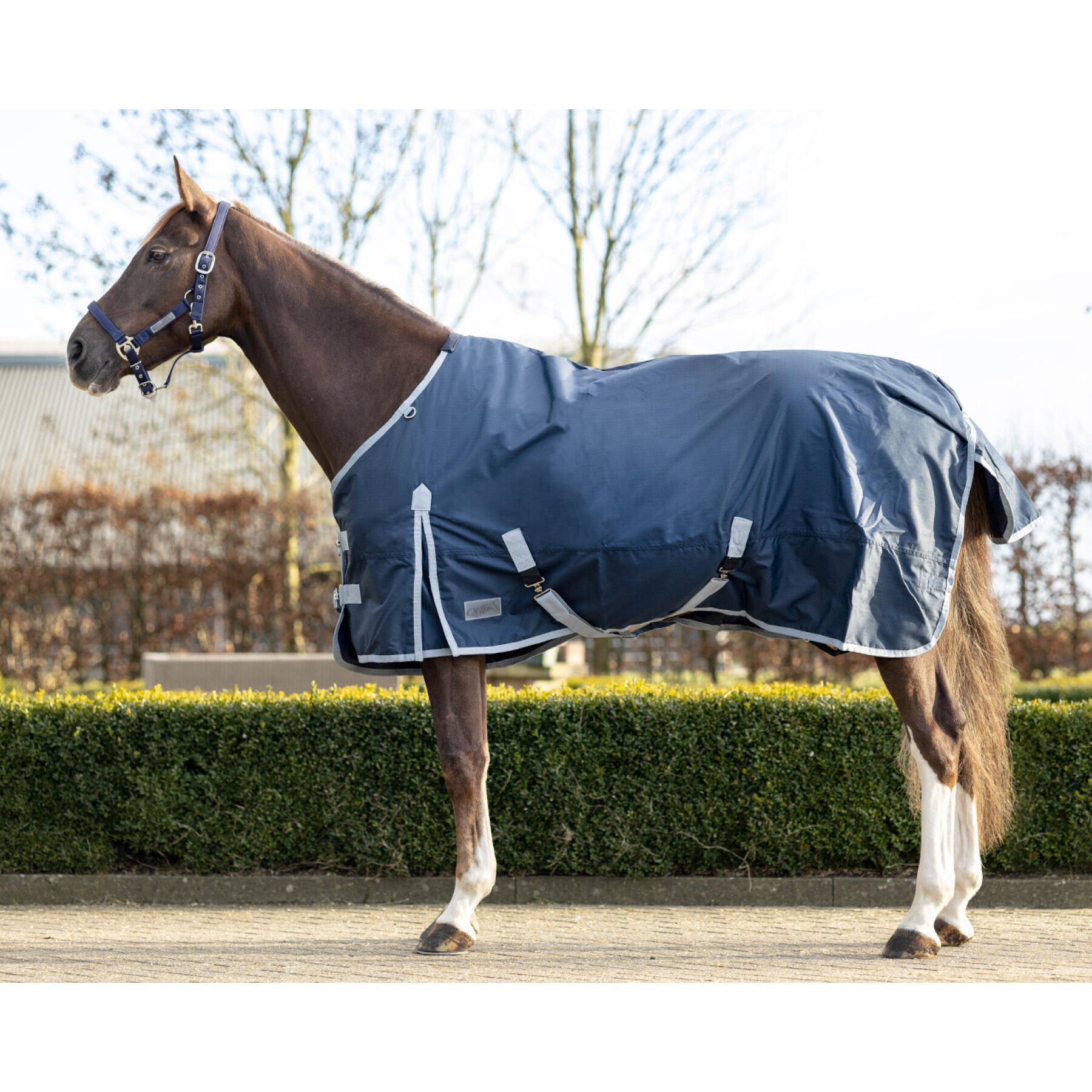 Waterproof and fleece outdoor horse blanket QHP Turnout 300g