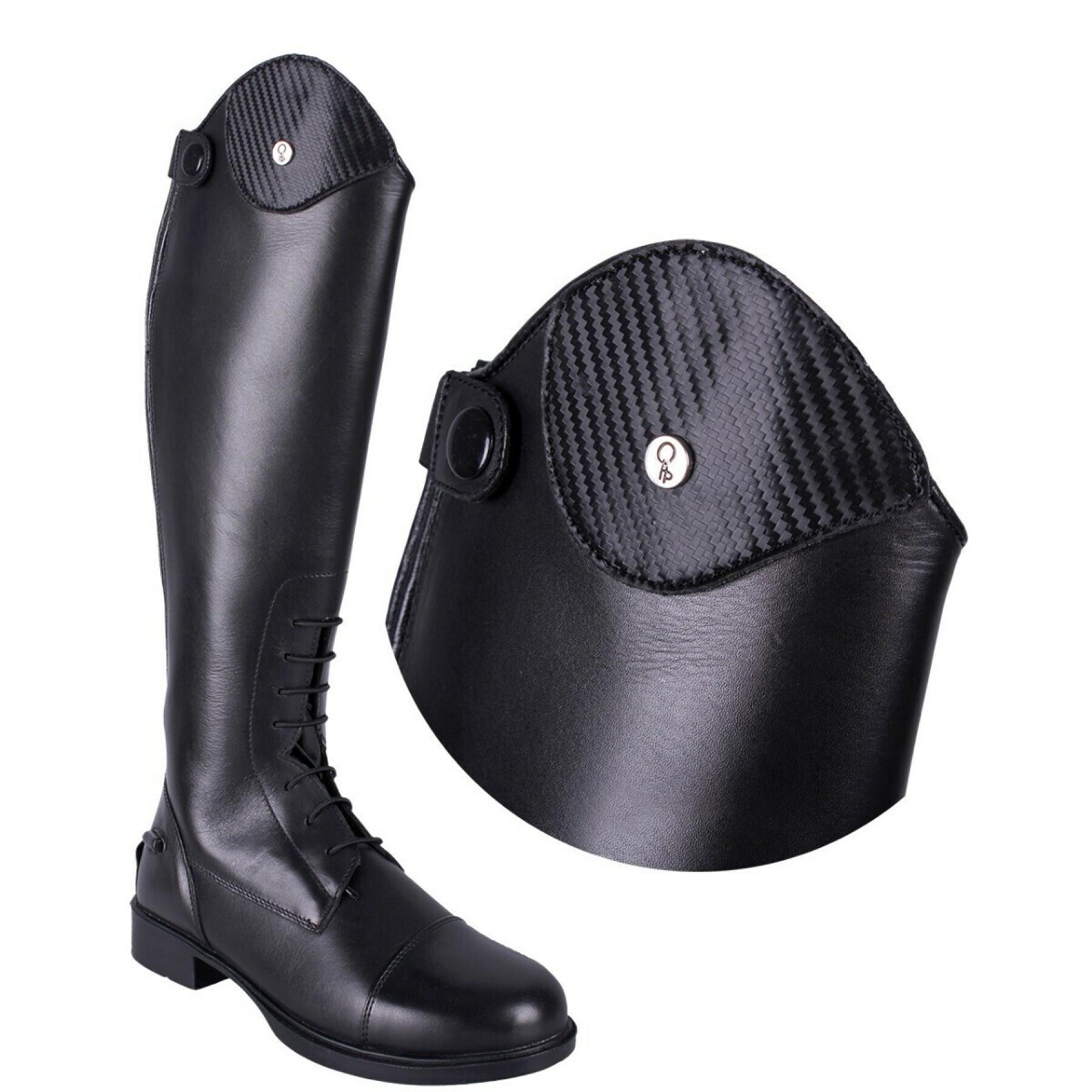 Exchangeable tops for riding boots QHP Romy Carbon