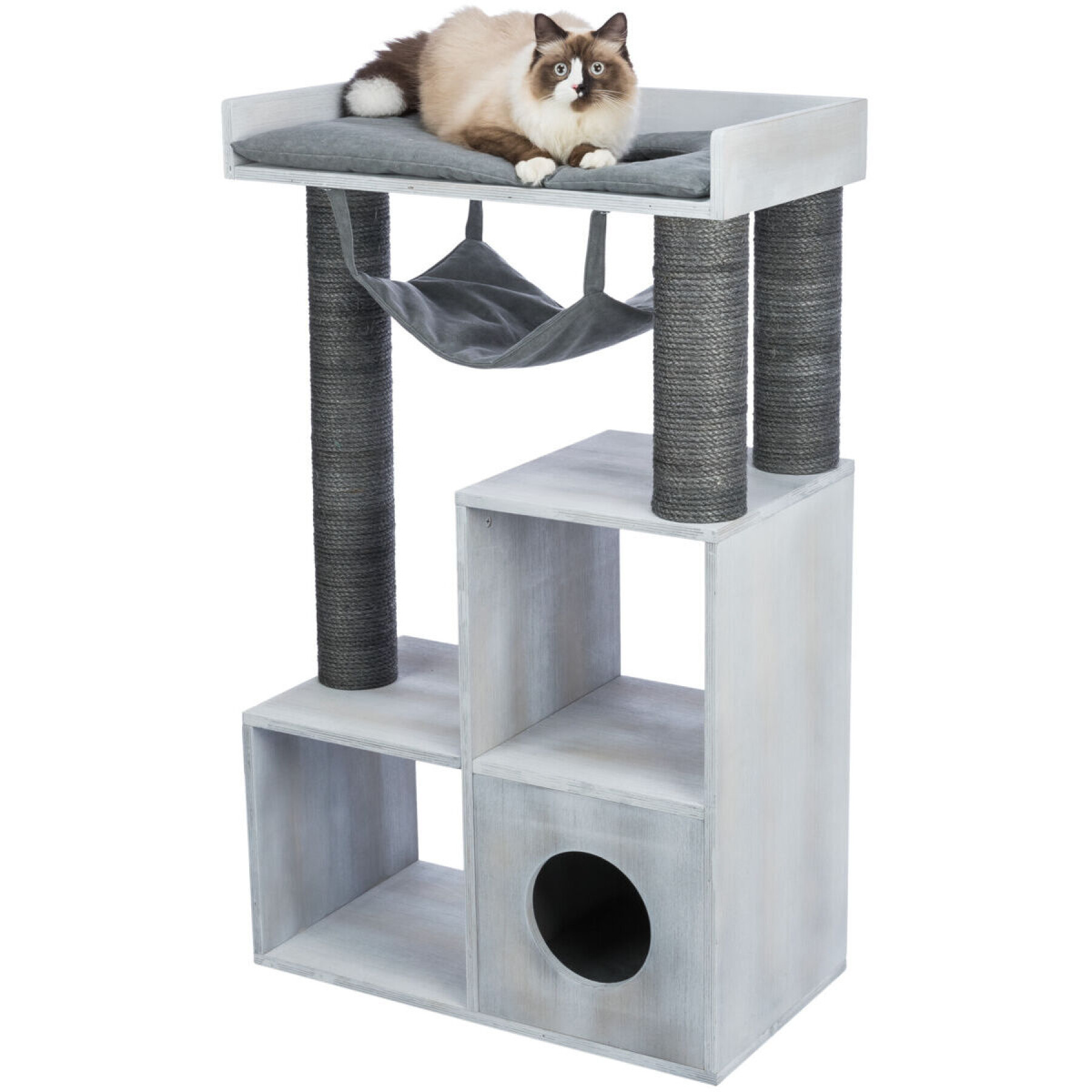 Cat tree with shelf function Trixie