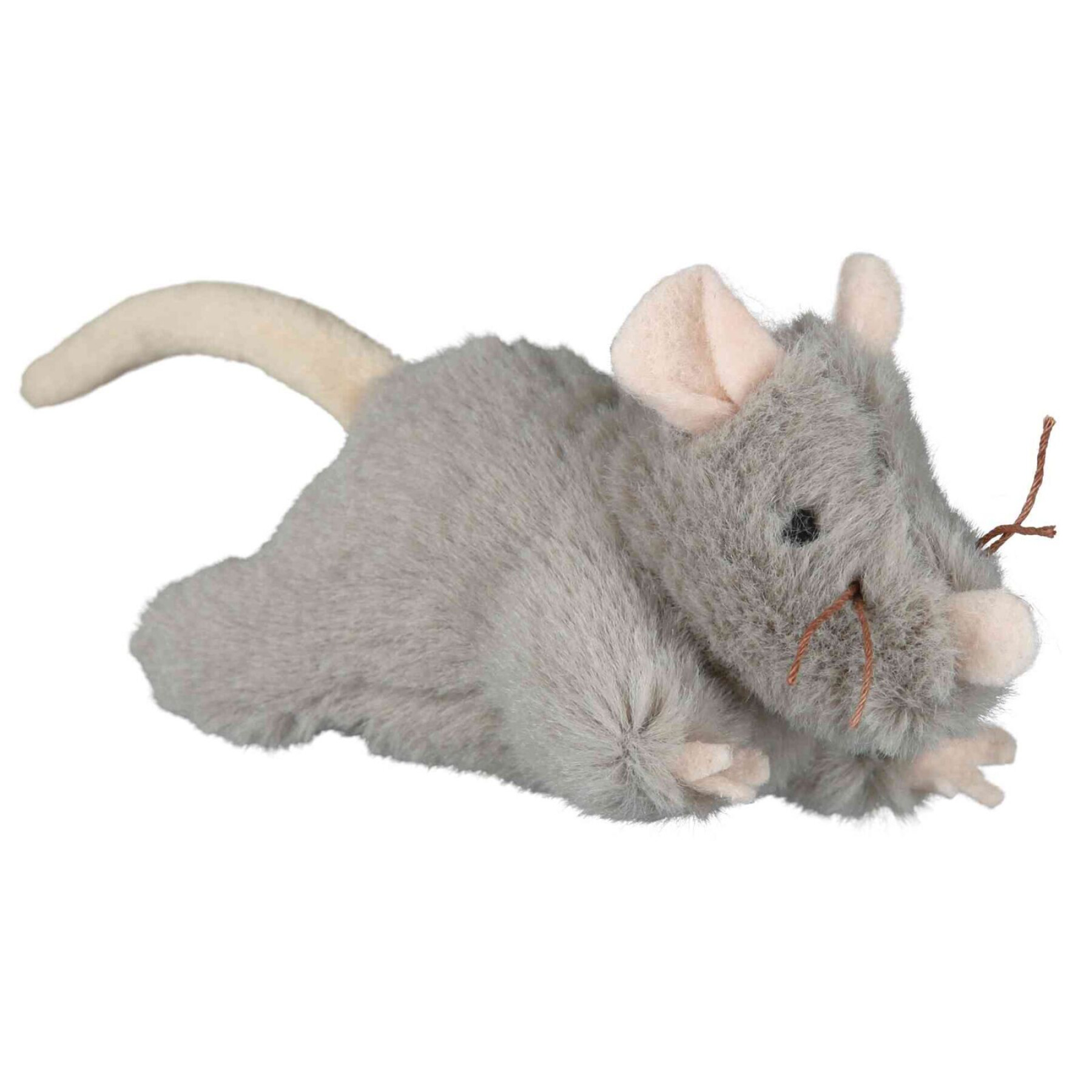 Cuddly toy for cat and mouse with chip Trixie (x4)