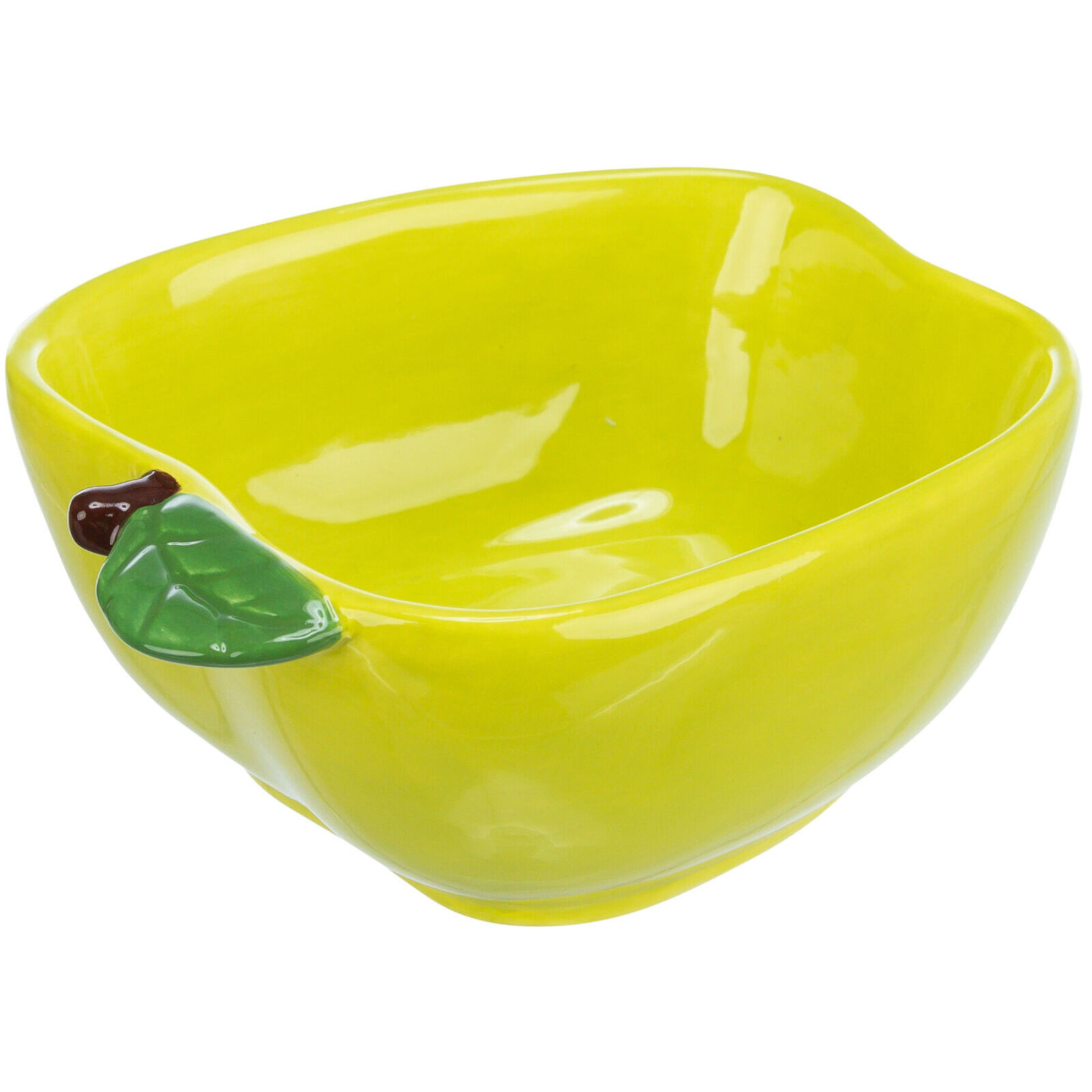 Ceramic apple bowl for rodents Trixie (x4)