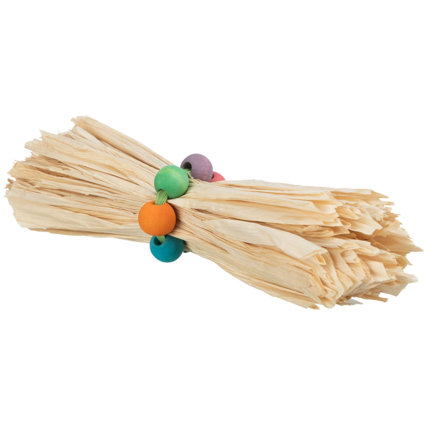Rodent toy with corn leaf and wooden beads Trixie (x4)