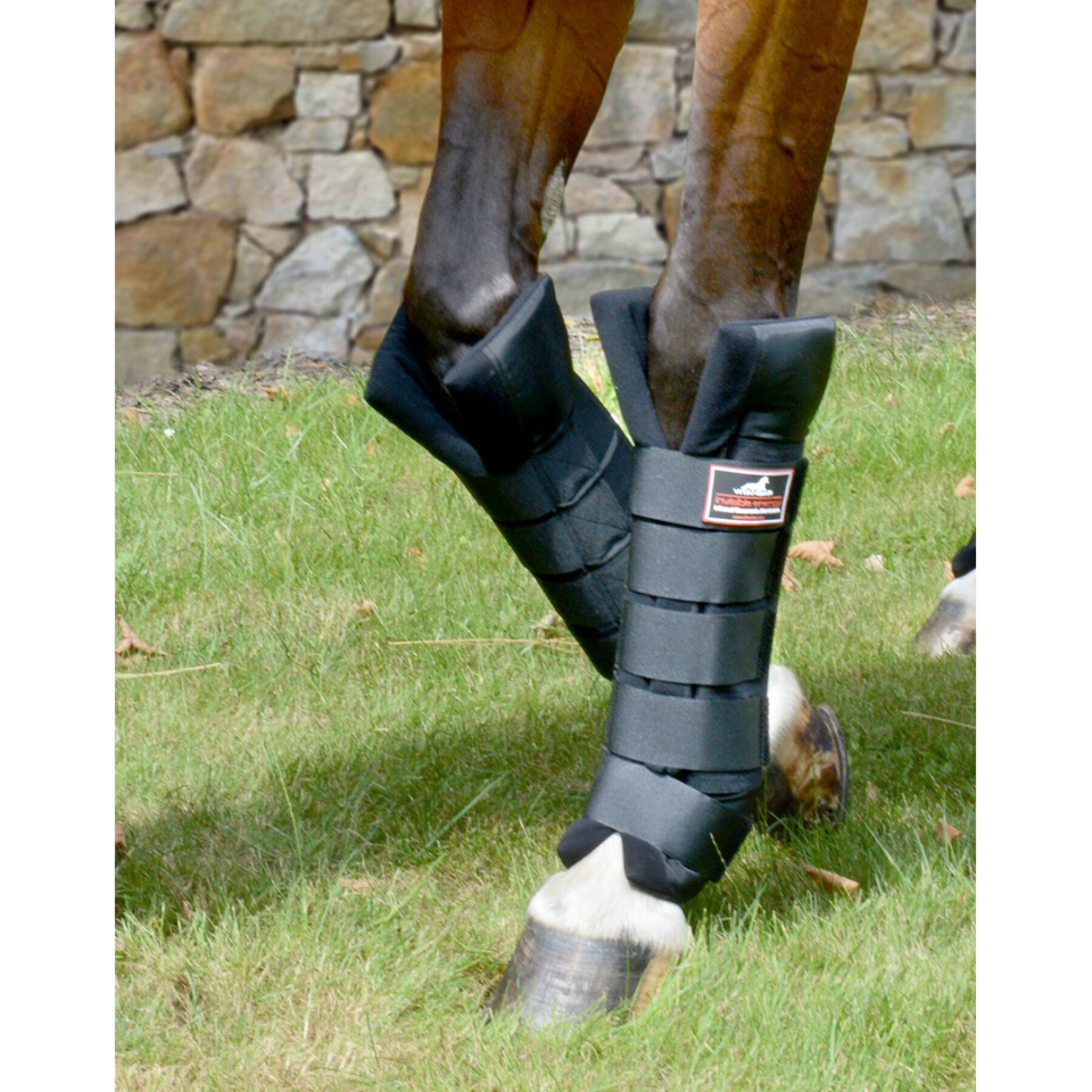 Pair of stable front boots for extra-long horses Vitandar
